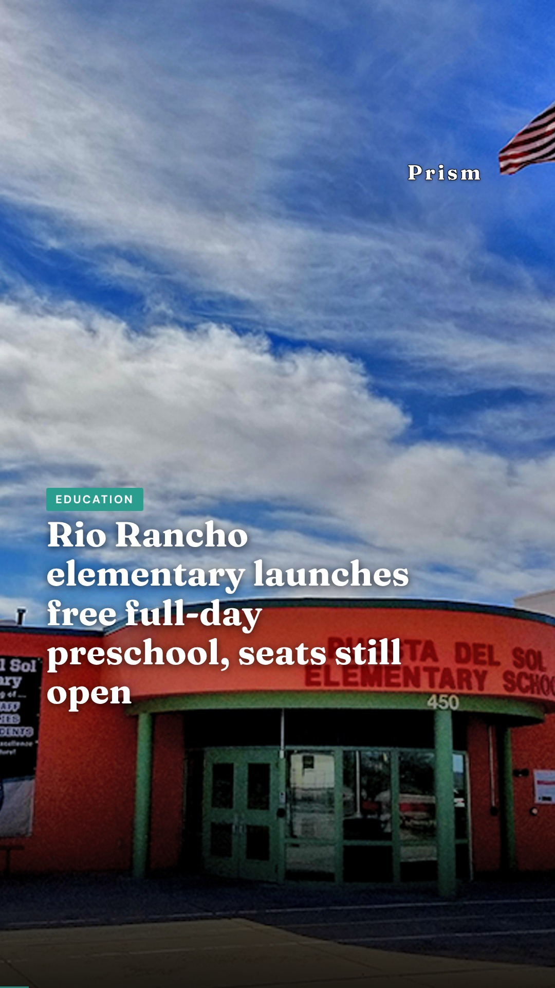 Rio Rancho elementary launches free full-day preschool, seats still open