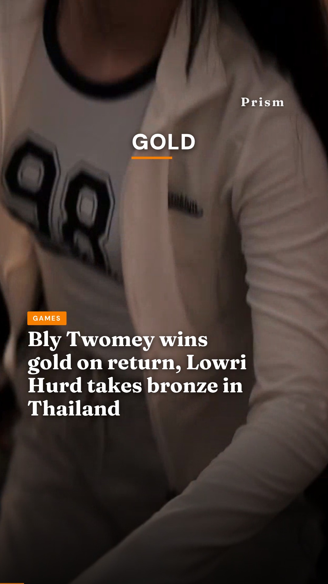 Bly Twomey wins gold on return, Lowri Hurd takes bronze in Thailand