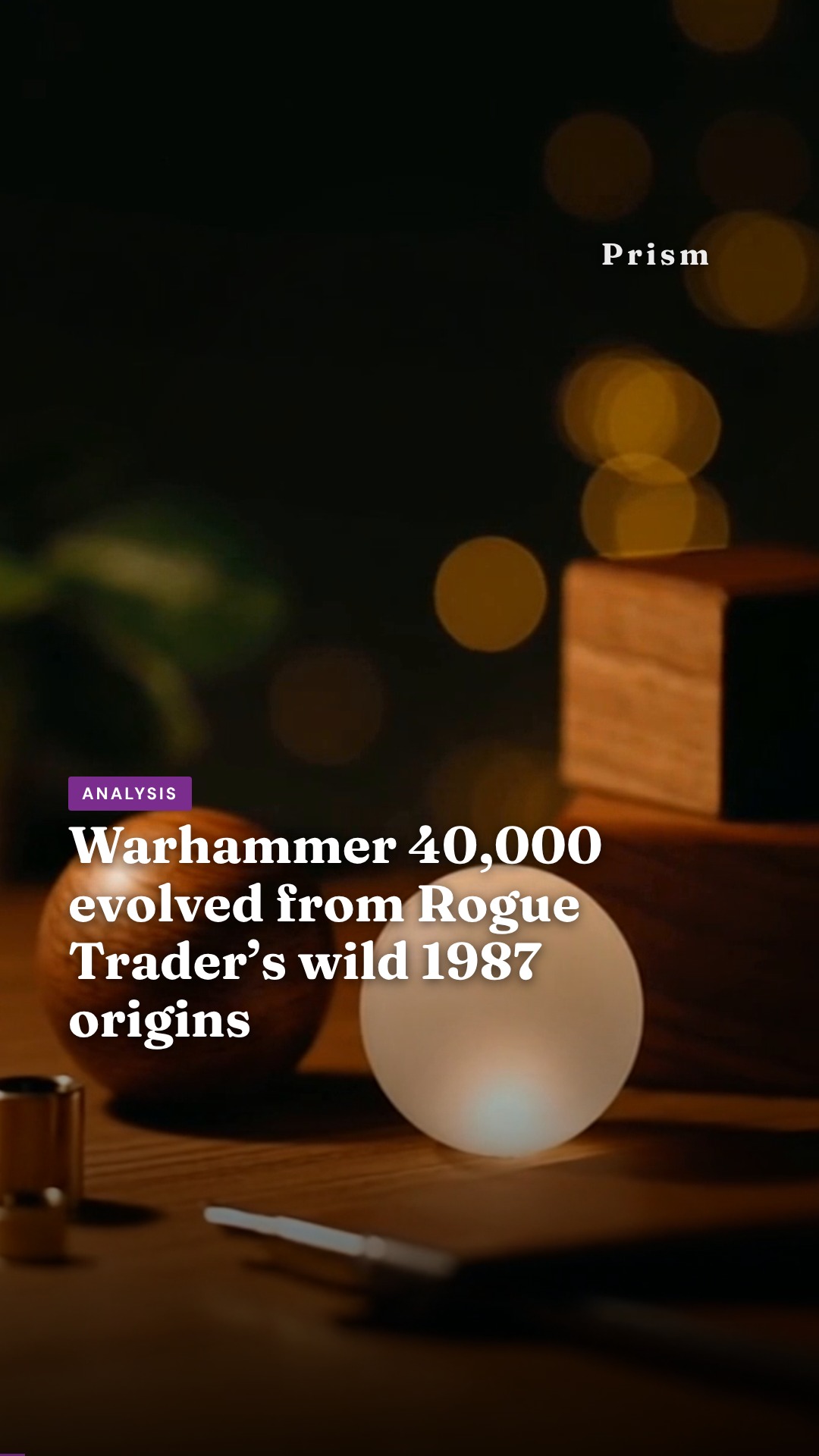 Warhammer 40,000 evolved from Rogue Trader’s wild 1987 origins