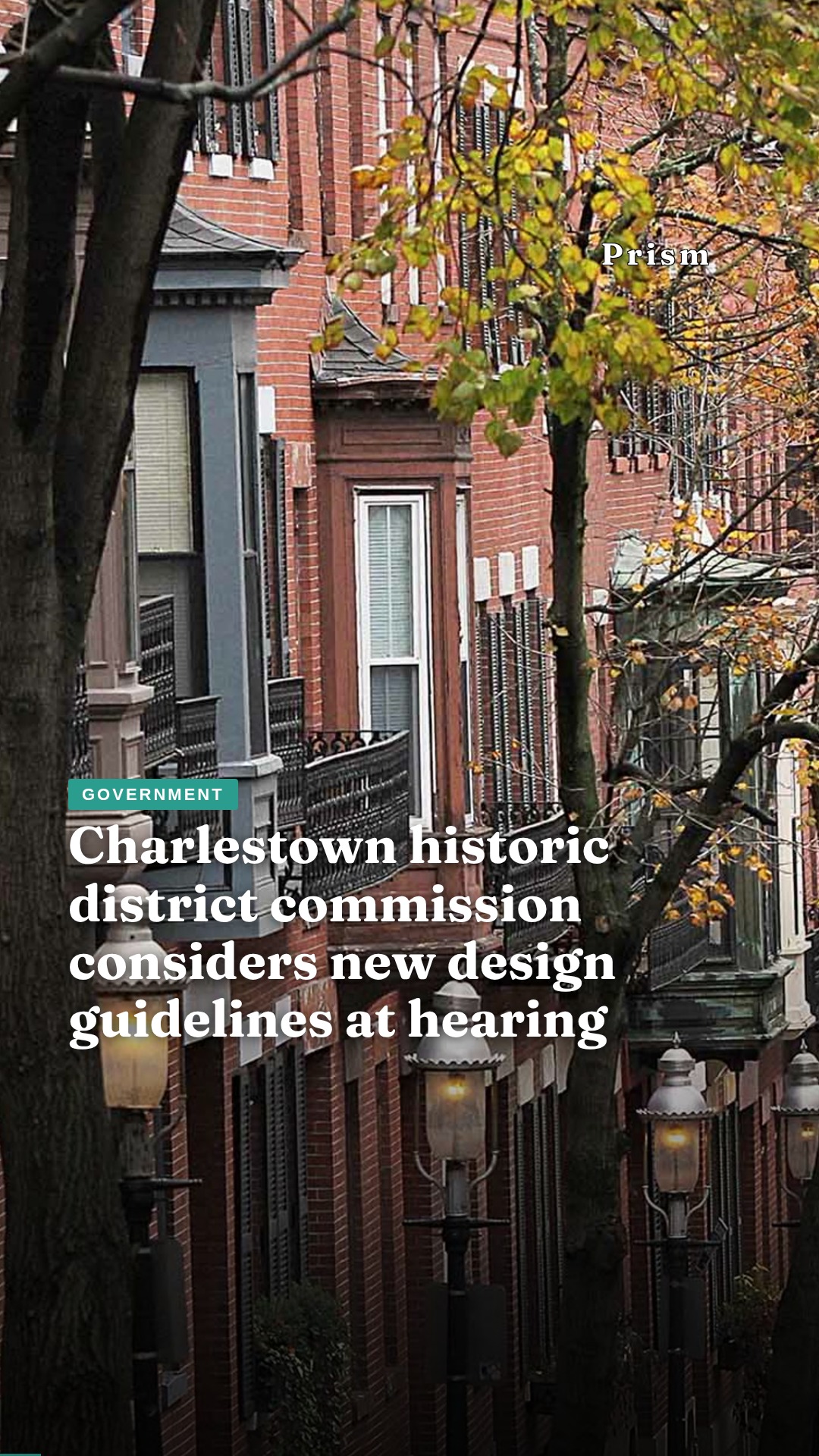 Charlestown historic district commission considers new design guidelines at hearing