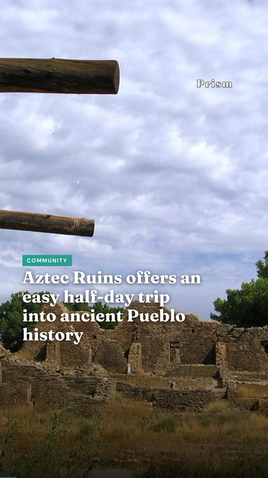 Aztec Ruins offers an easy half-day trip into ancient Pueblo history