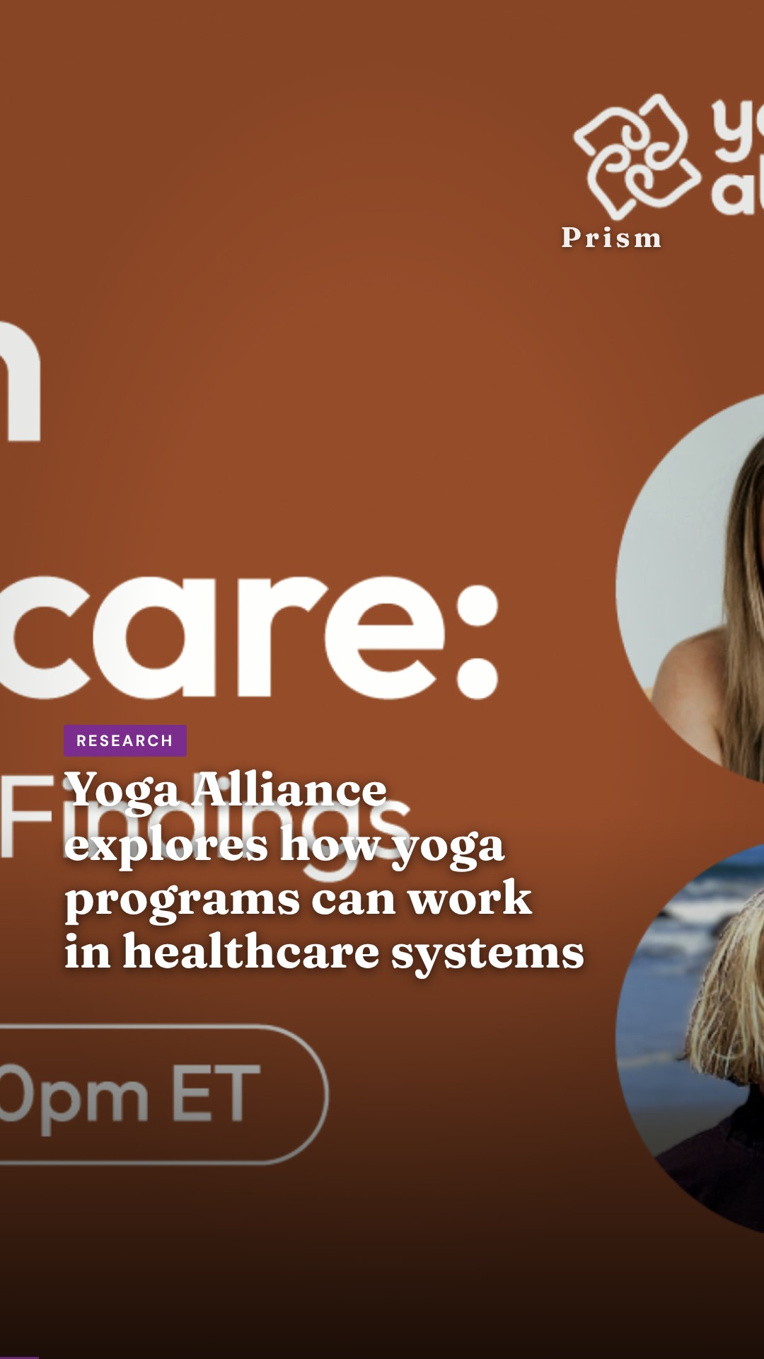 Yoga Alliance explores how yoga programs can work in healthcare systems