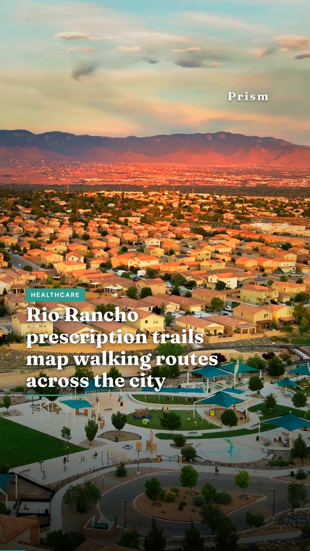 Rio Rancho prescription trails map walking routes across the city