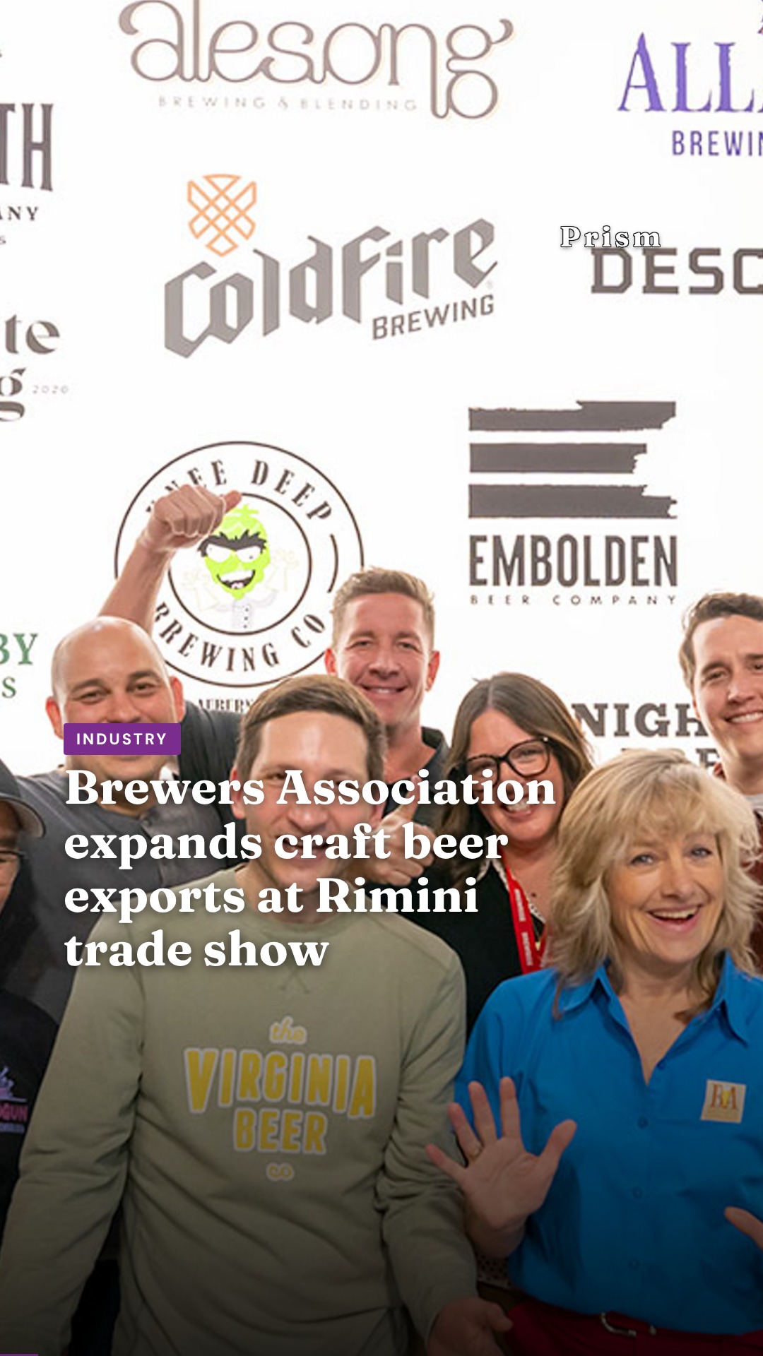 Brewers Association expands craft beer exports at Rimini trade show