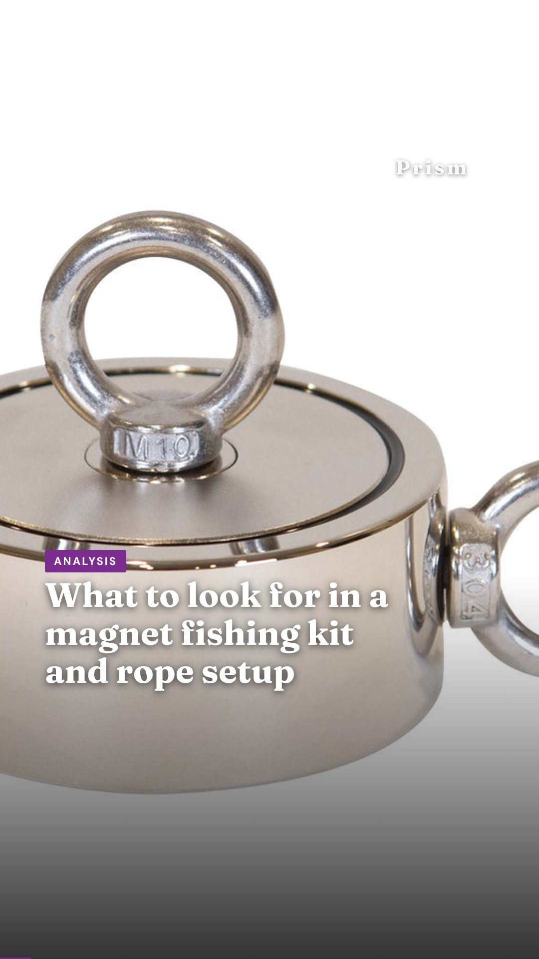 What to look for in a magnet fishing kit and rope setup