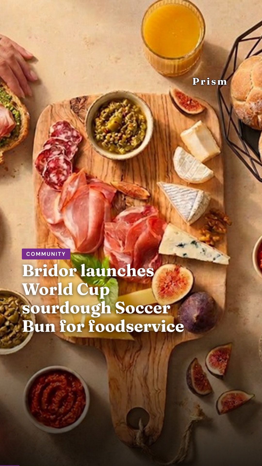 Bridor launches World Cup sourdough Soccer Bun for foodservice