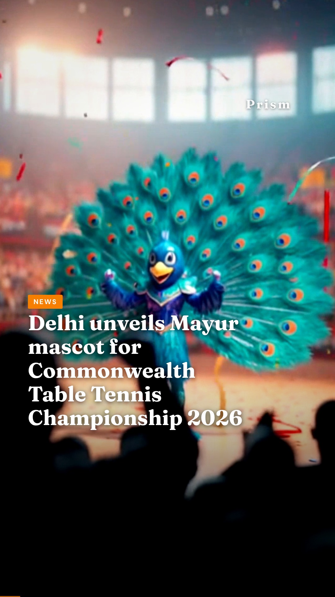 Delhi unveils Mayur mascot for Commonwealth Table Tennis Championship 2026