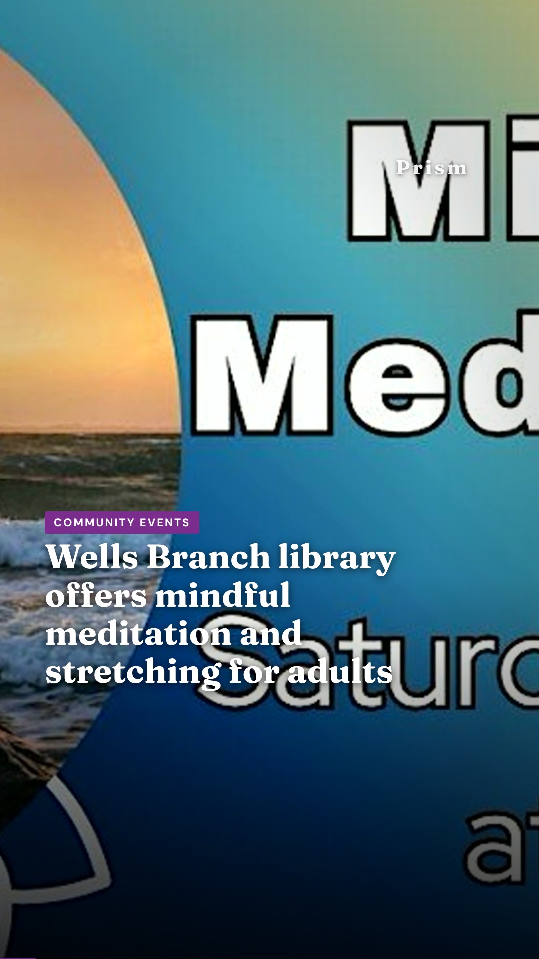 Wells Branch library offers mindful meditation and stretching for adults