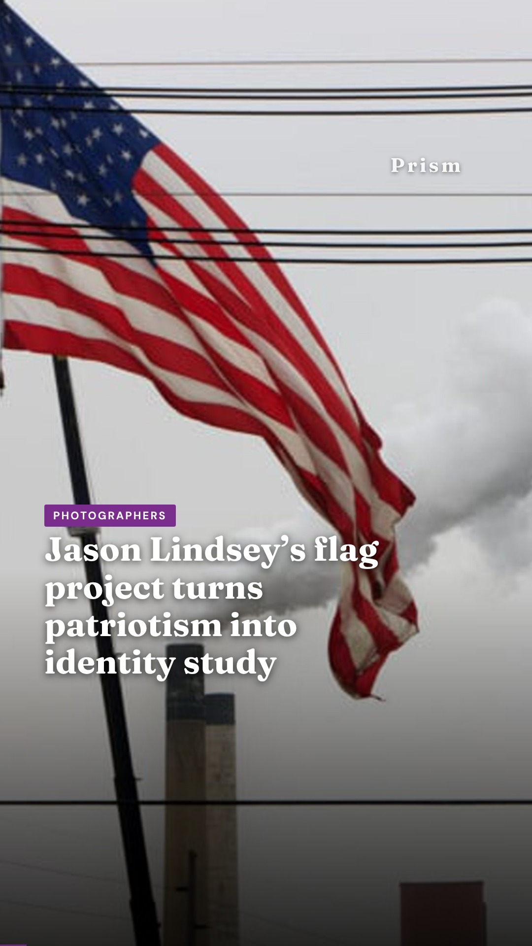 Jason Lindsey’s flag project turns patriotism into identity study