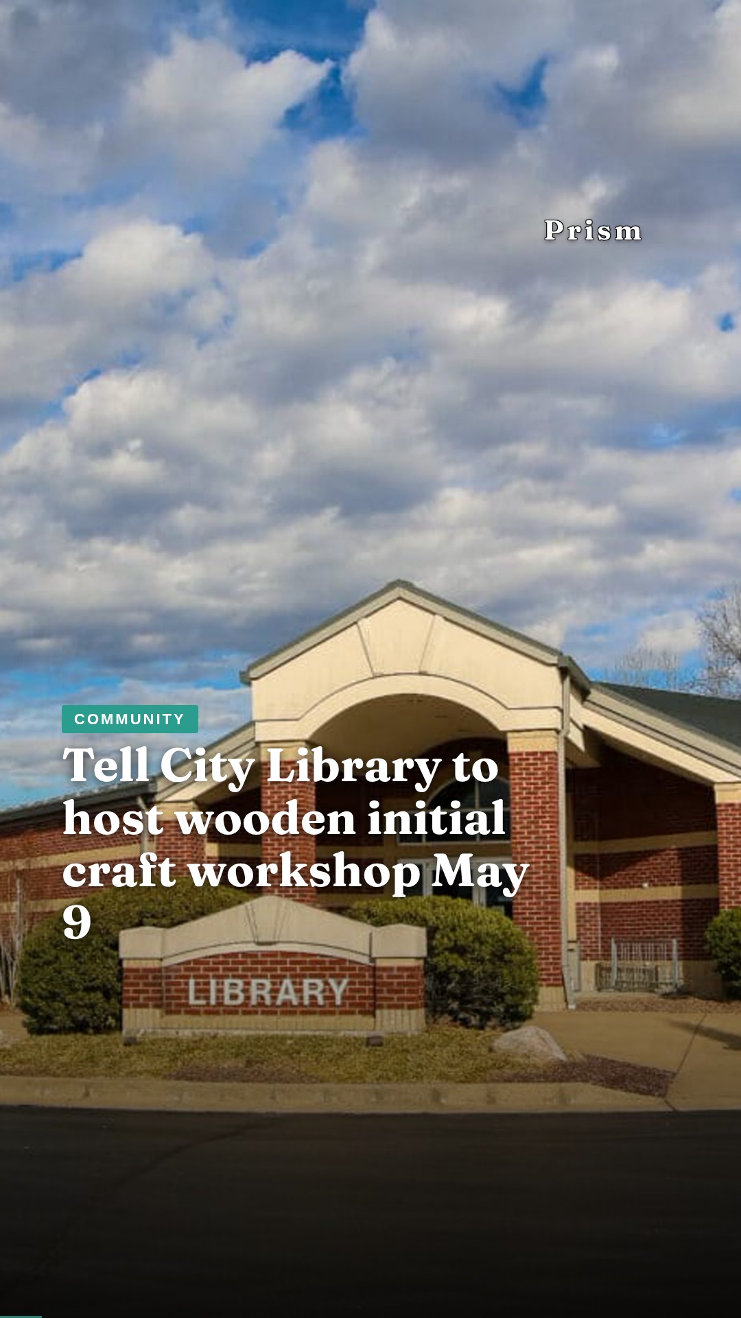 Tell City Library to host wooden initial craft workshop May 9