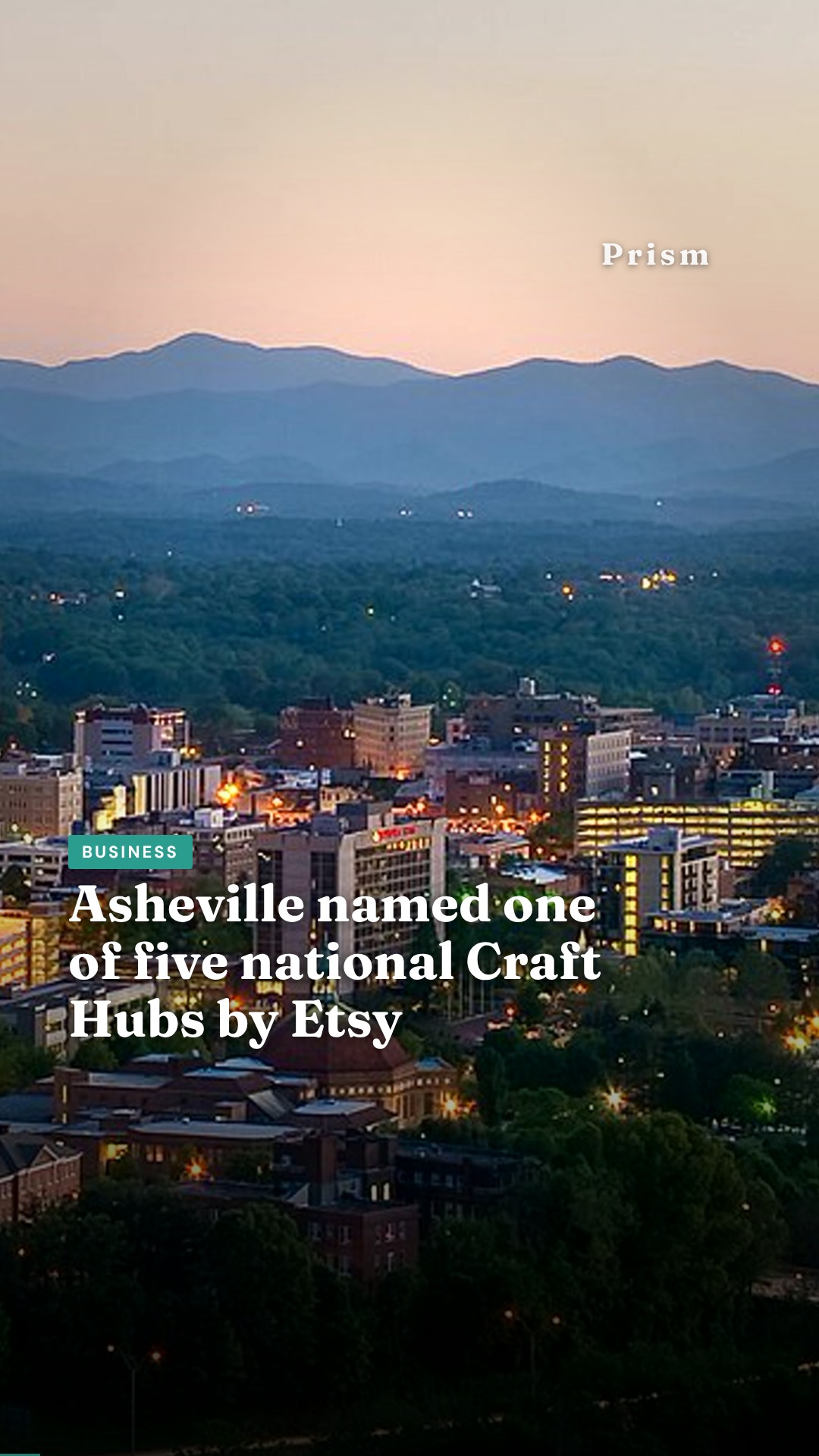 Asheville named one of five national Craft Hubs by Etsy