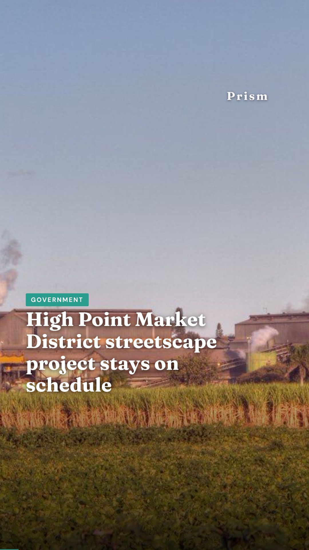 High Point Market District streetscape project stays on schedule