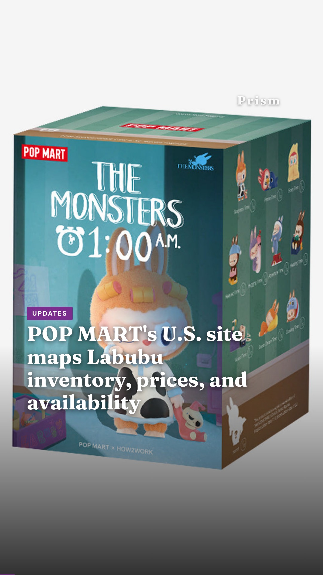 POP MART's U.S. site maps Labubu inventory, prices, and availability