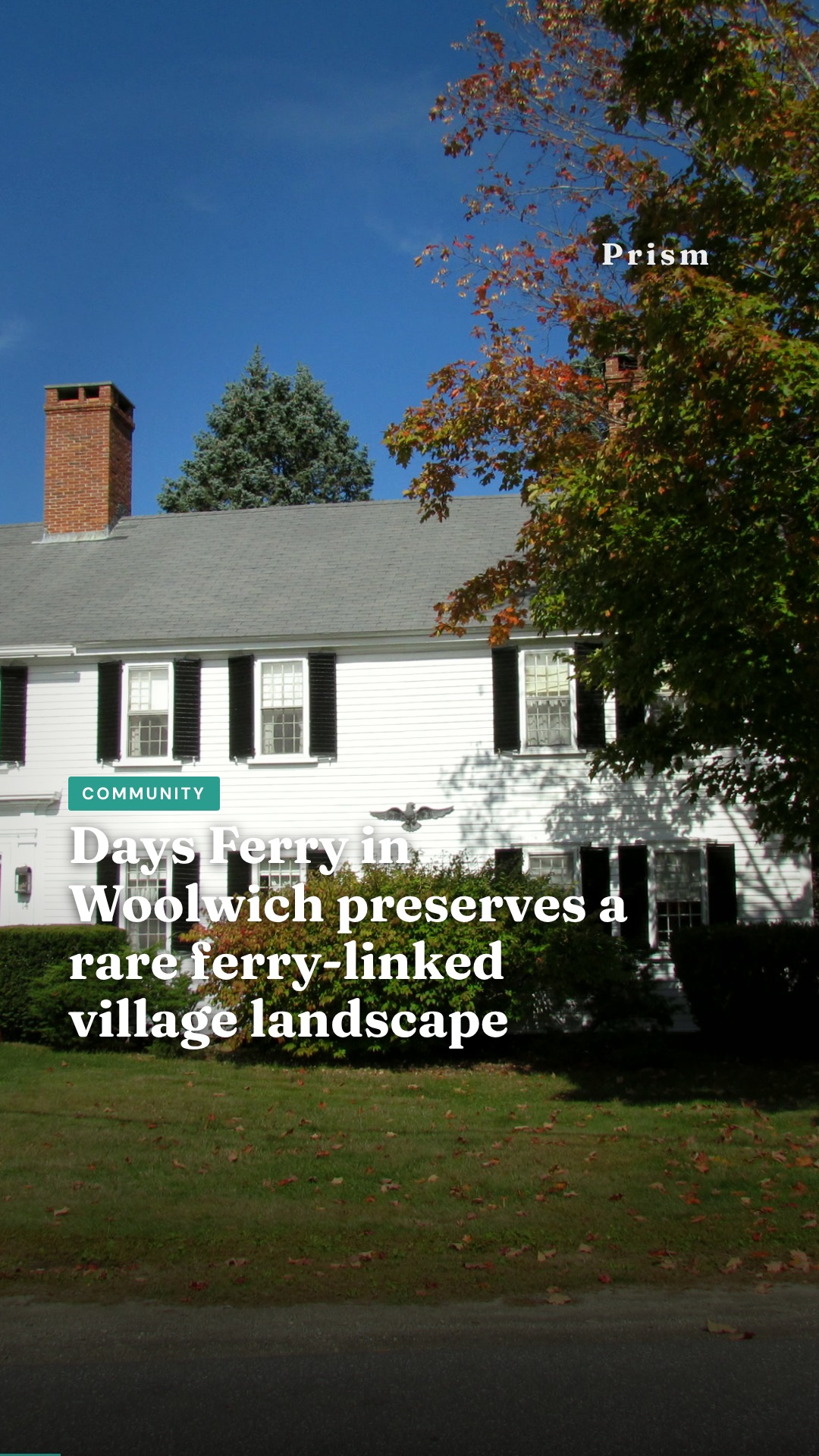 Days Ferry in Woolwich preserves a rare ferry-linked village landscape