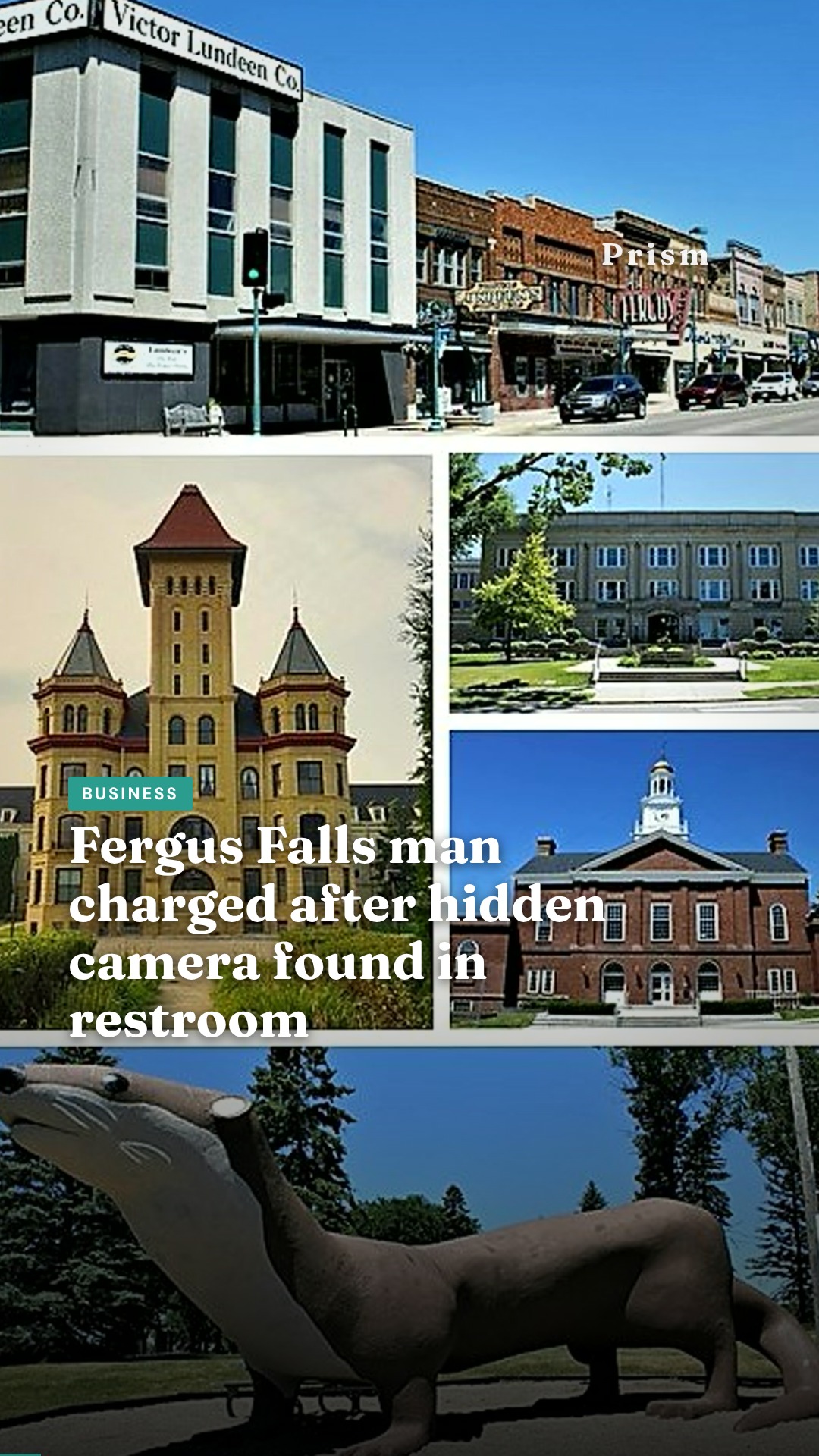 Fergus Falls man charged after hidden camera found in restroom