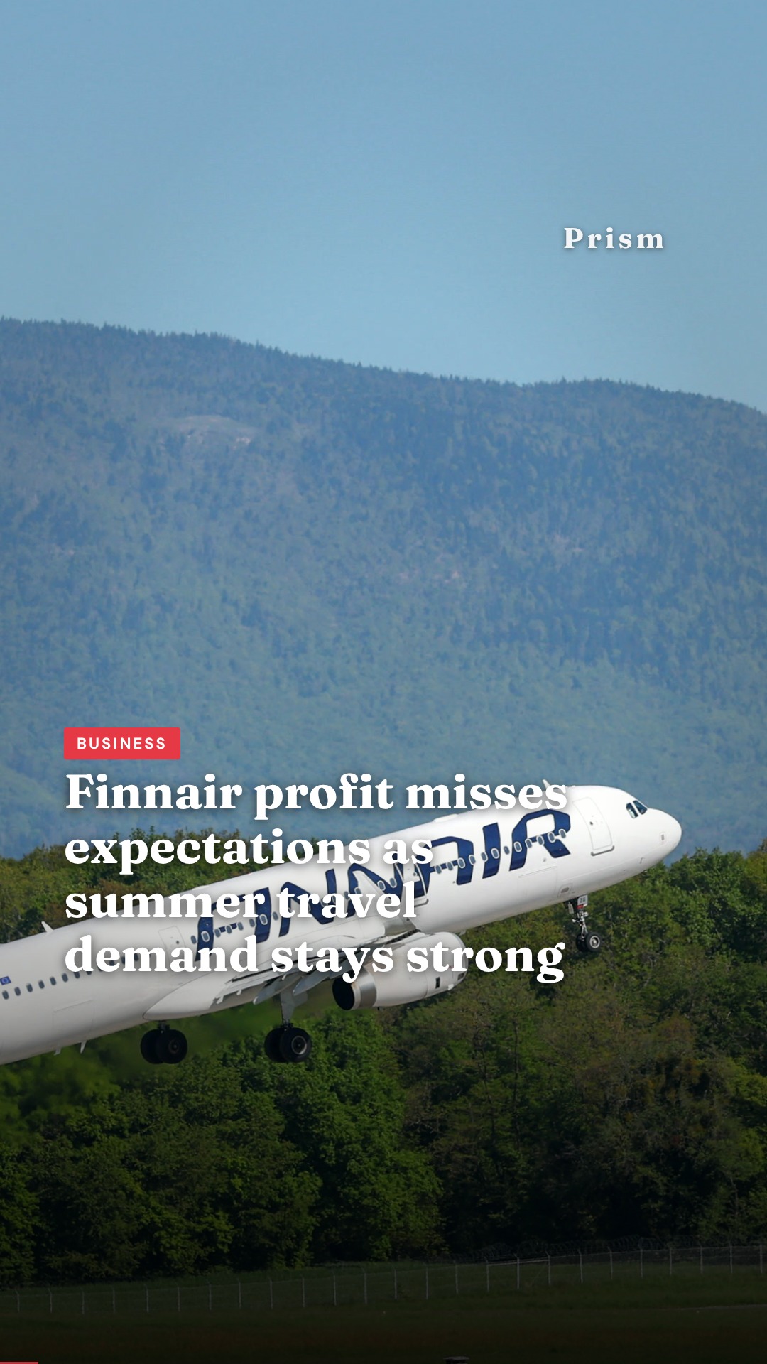 Finnair profit misses expectations as summer travel demand stays strong