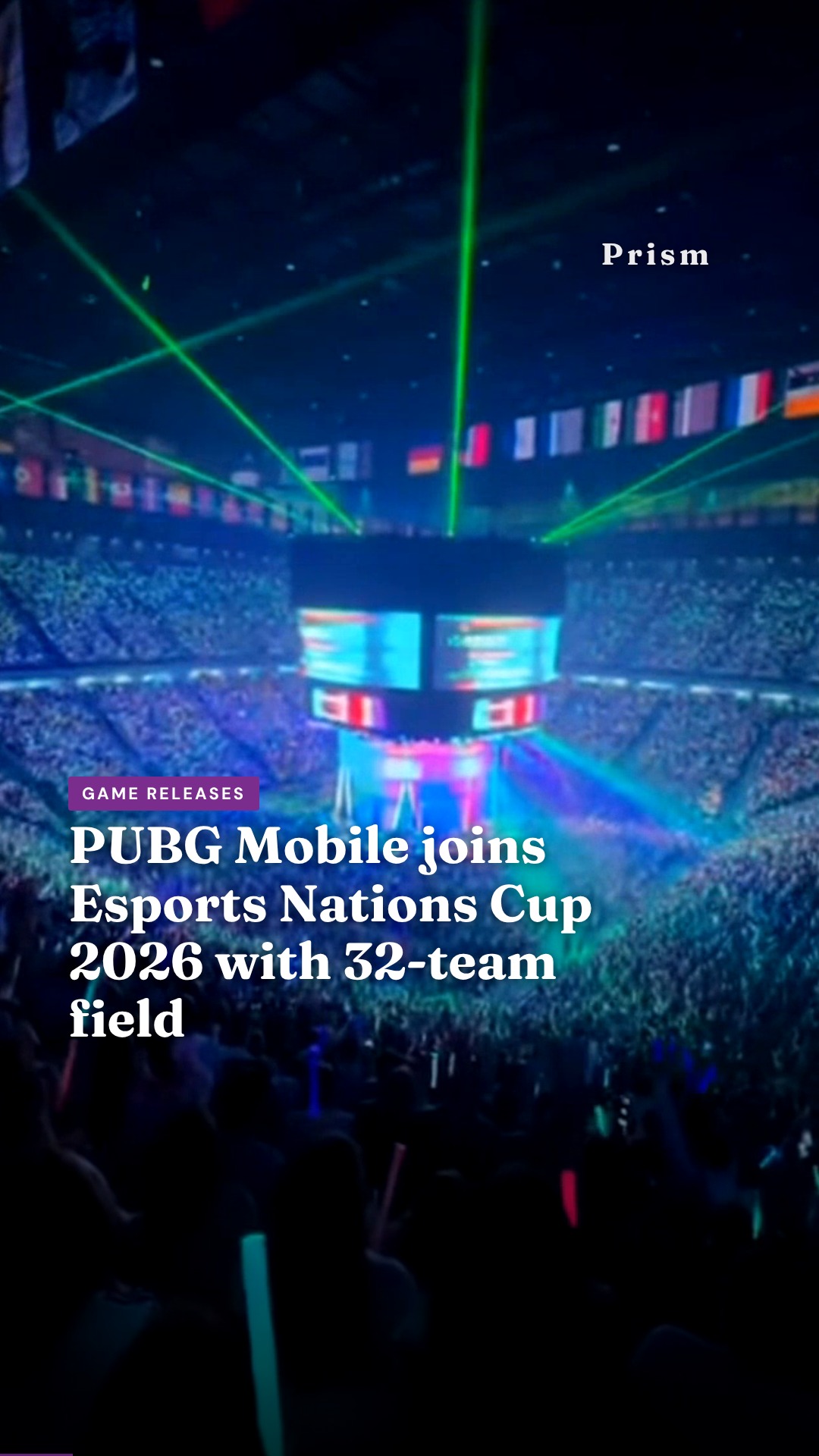 PUBG Mobile joins Esports Nations Cup 2026 with 32-team field