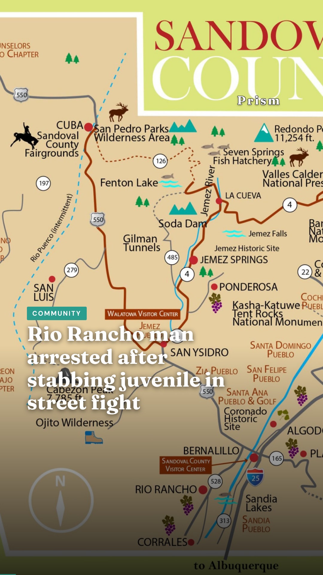 Rio Rancho man arrested after stabbing juvenile in street fight
