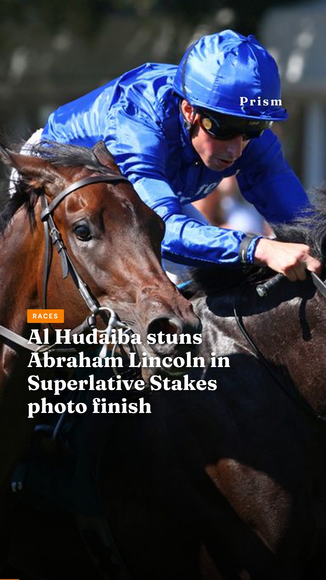 Al Hudaiba stuns Abraham Lincoln in Superlative Stakes photo finish