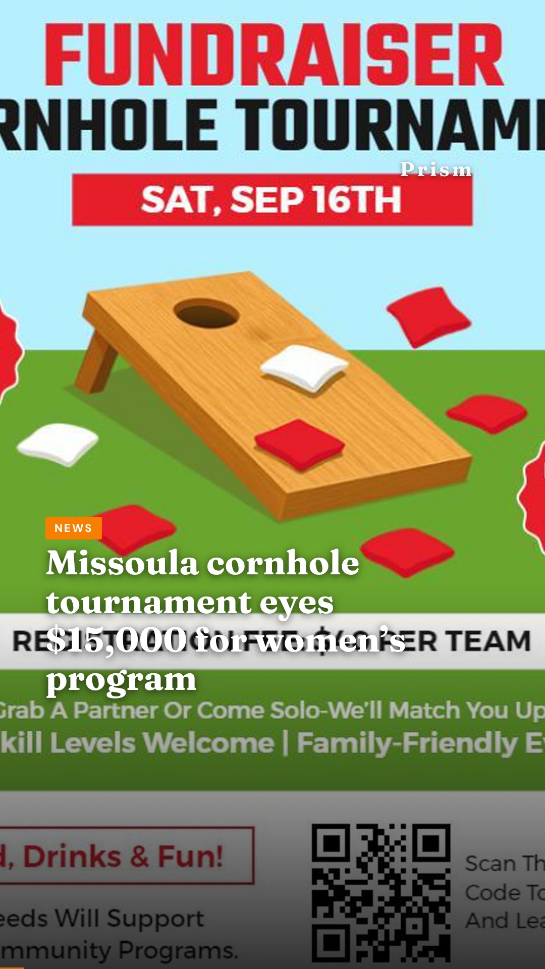 Missoula cornhole tournament eyes $15,000 for women’s program