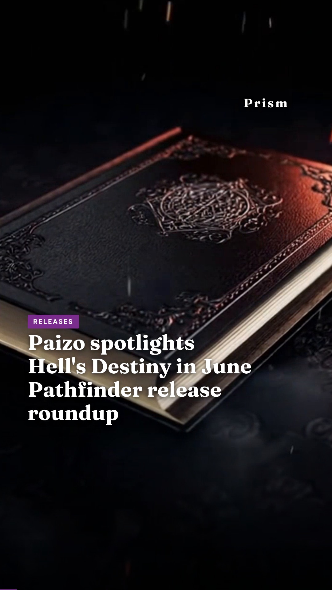Paizo spotlights Hell's Destiny in June Pathfinder release roundup