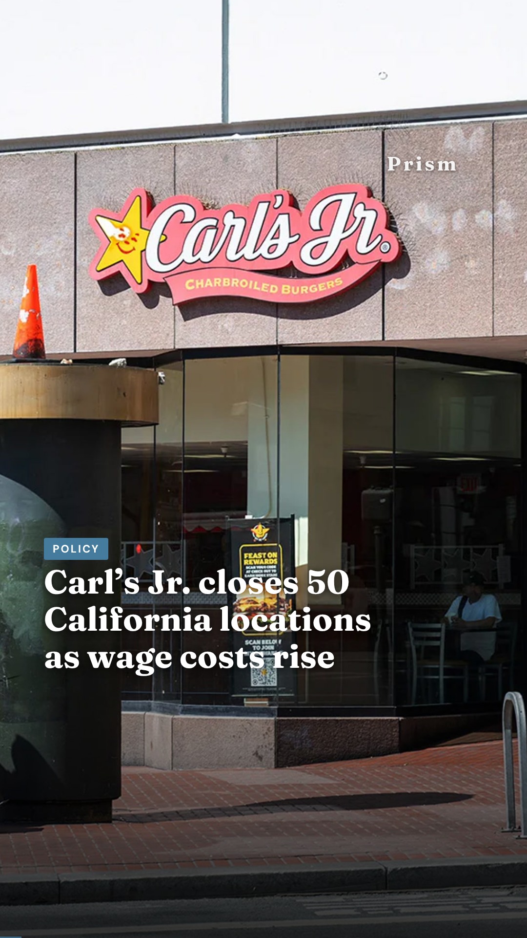 Carl’s Jr. closes 50 California locations as wage costs rise