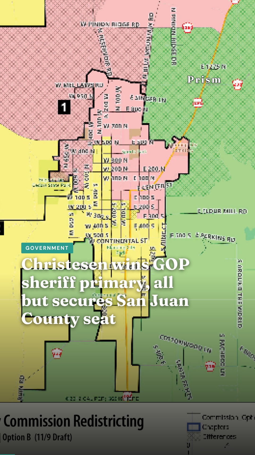 Christesen wins GOP sheriff primary, all but secures San Juan County seat