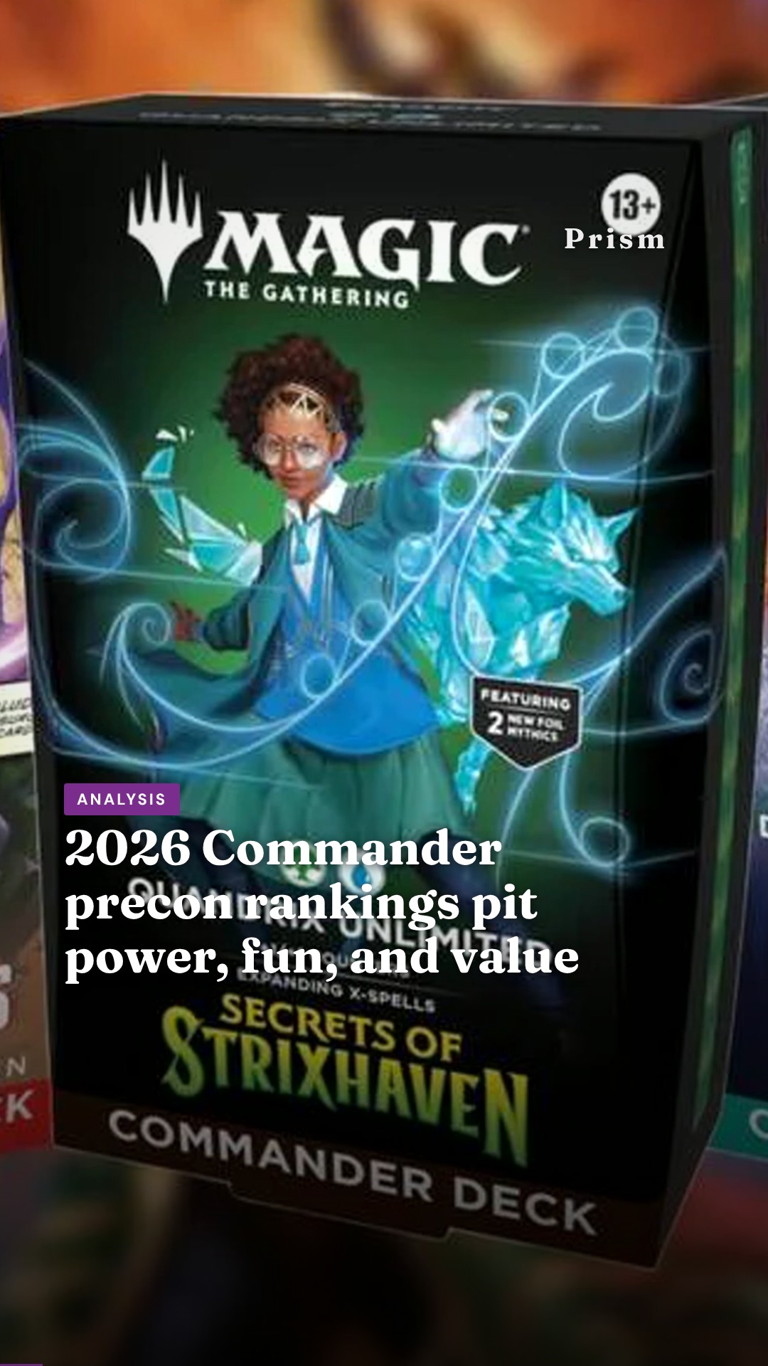 2026 Commander precon rankings pit power, fun, and value