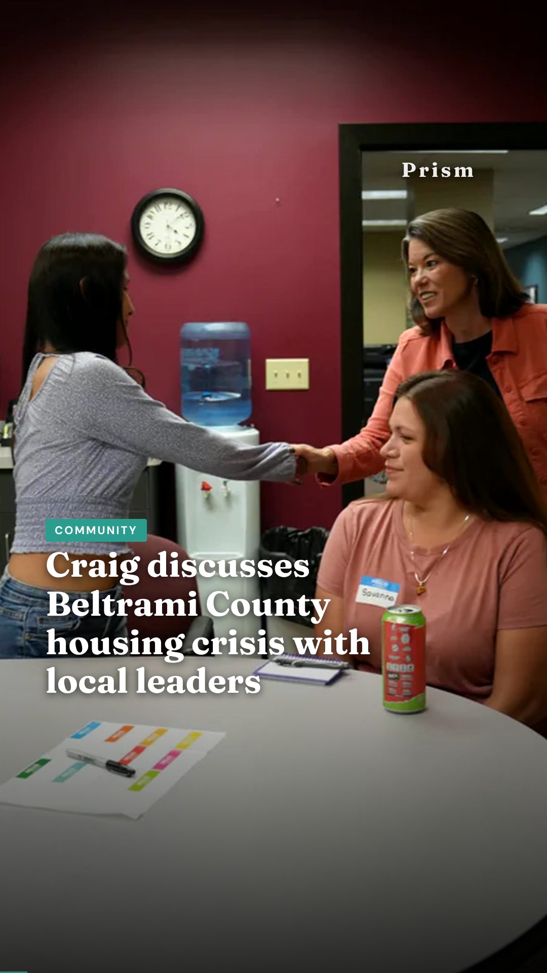 Craig discusses Beltrami County housing crisis with local leaders