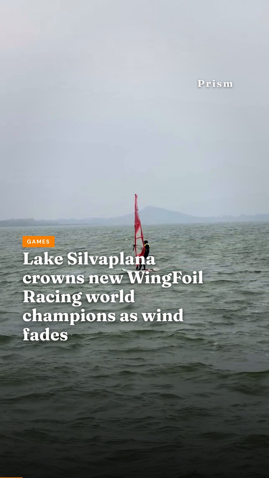Lake Silvaplana crowns new WingFoil Racing world champions as wind fades