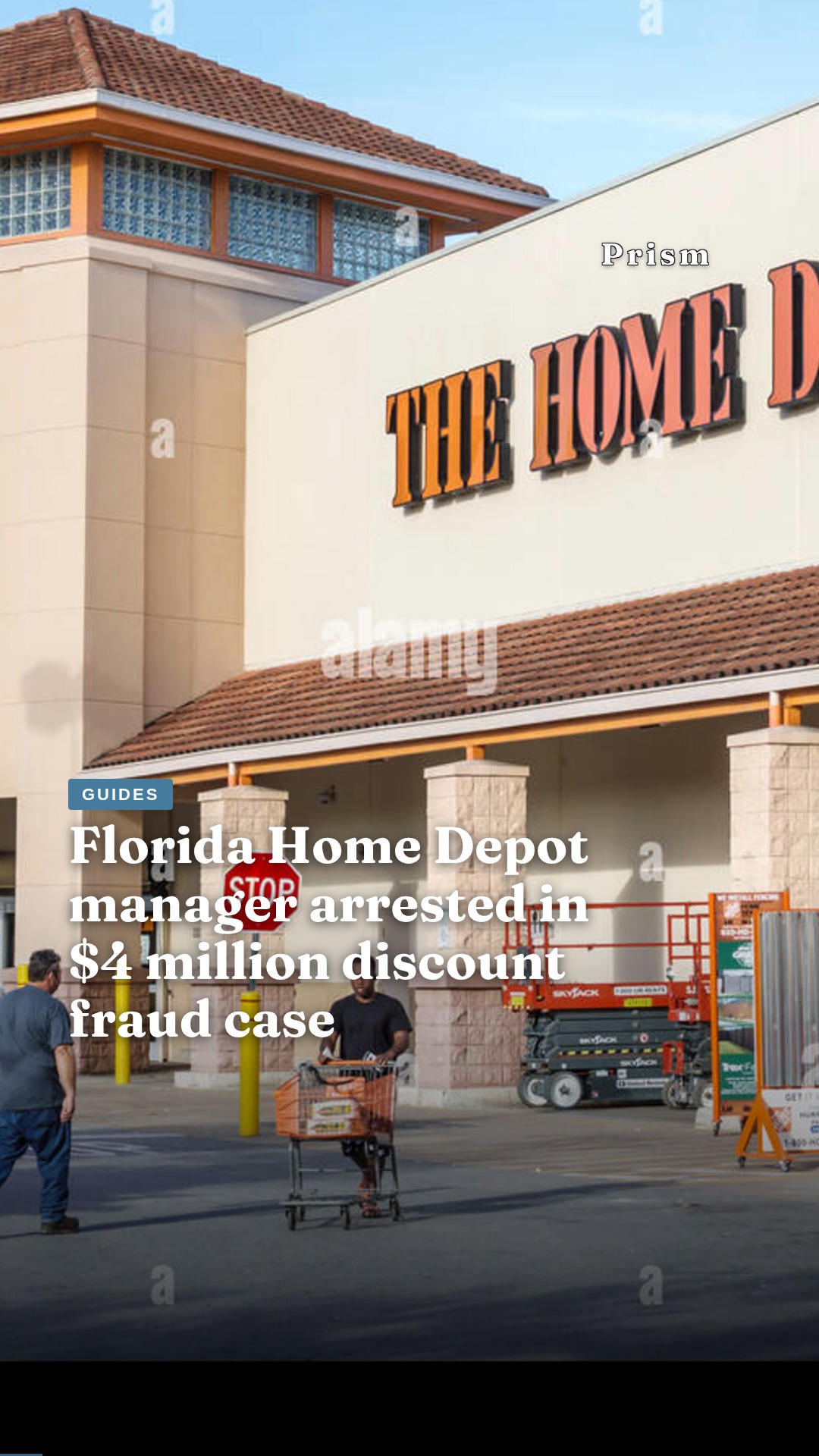 Florida Home Depot manager arrested in $4 million discount fraud case