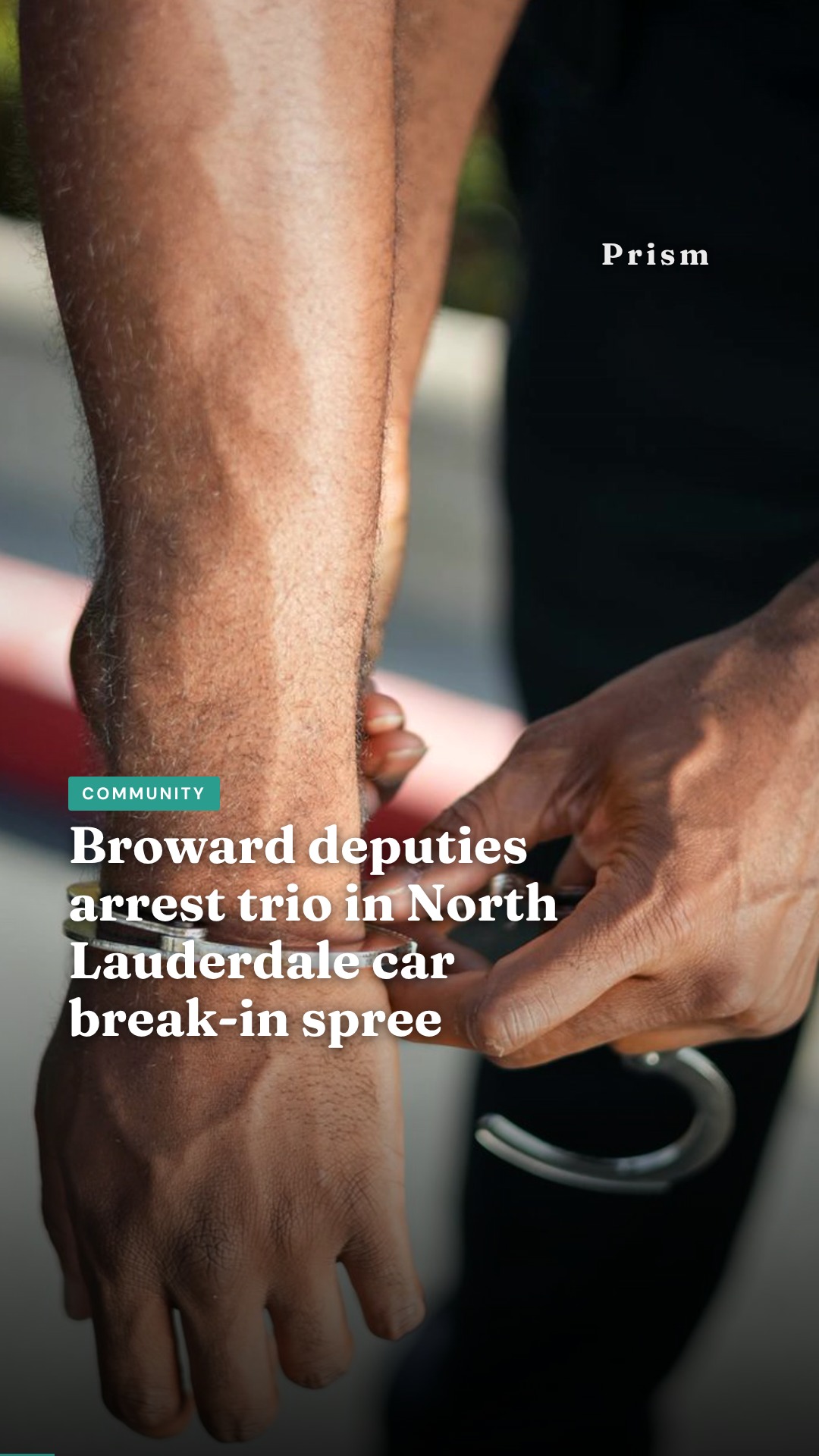 Broward deputies arrest trio in North Lauderdale car break-in spree
