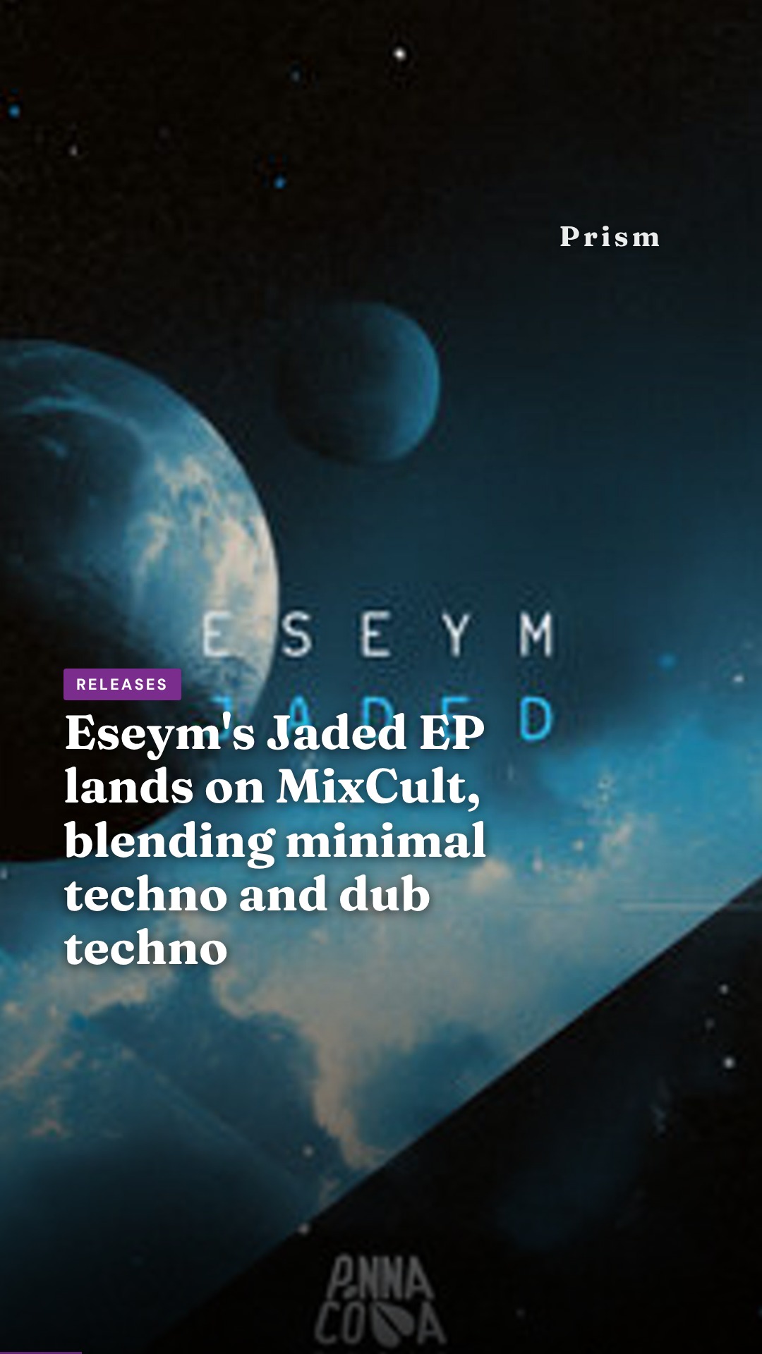 Eseym's Jaded EP lands on MixCult, blending minimal techno and dub techno