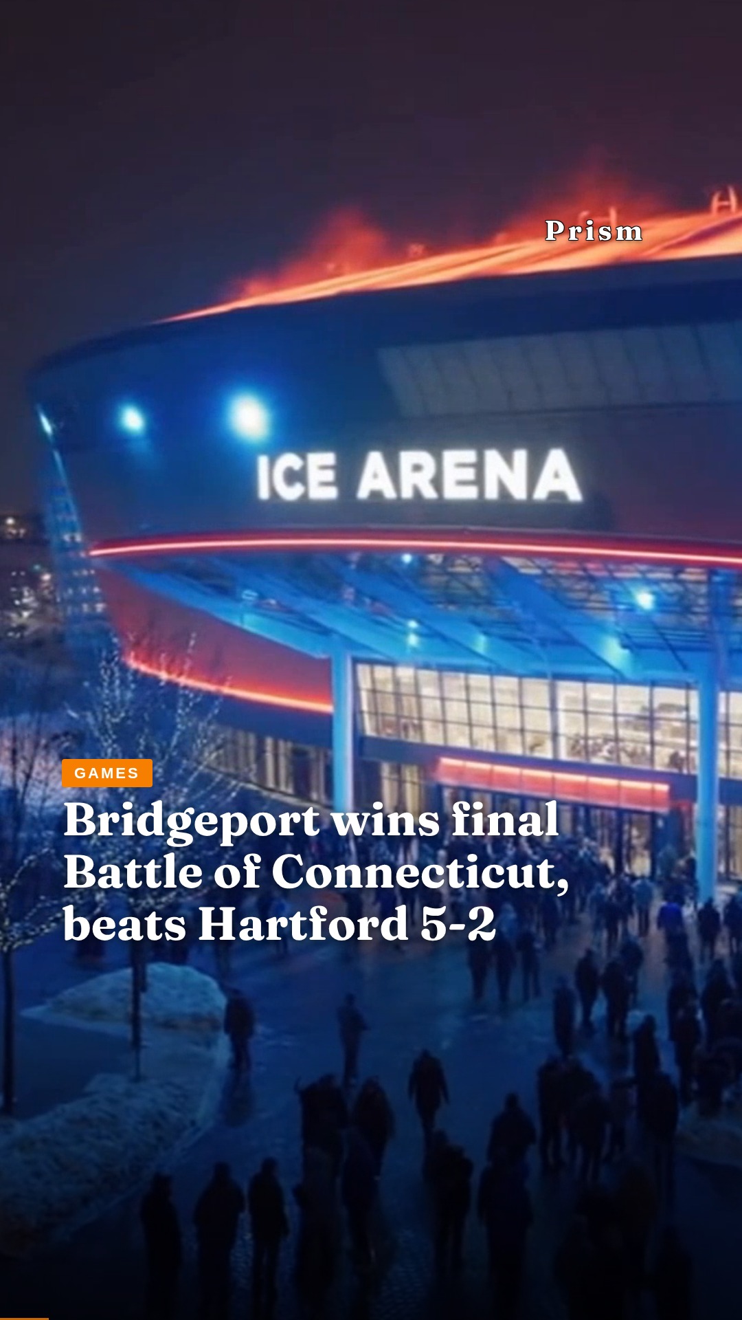 Bridgeport wins final Battle of Connecticut, beats Hartford 5-2