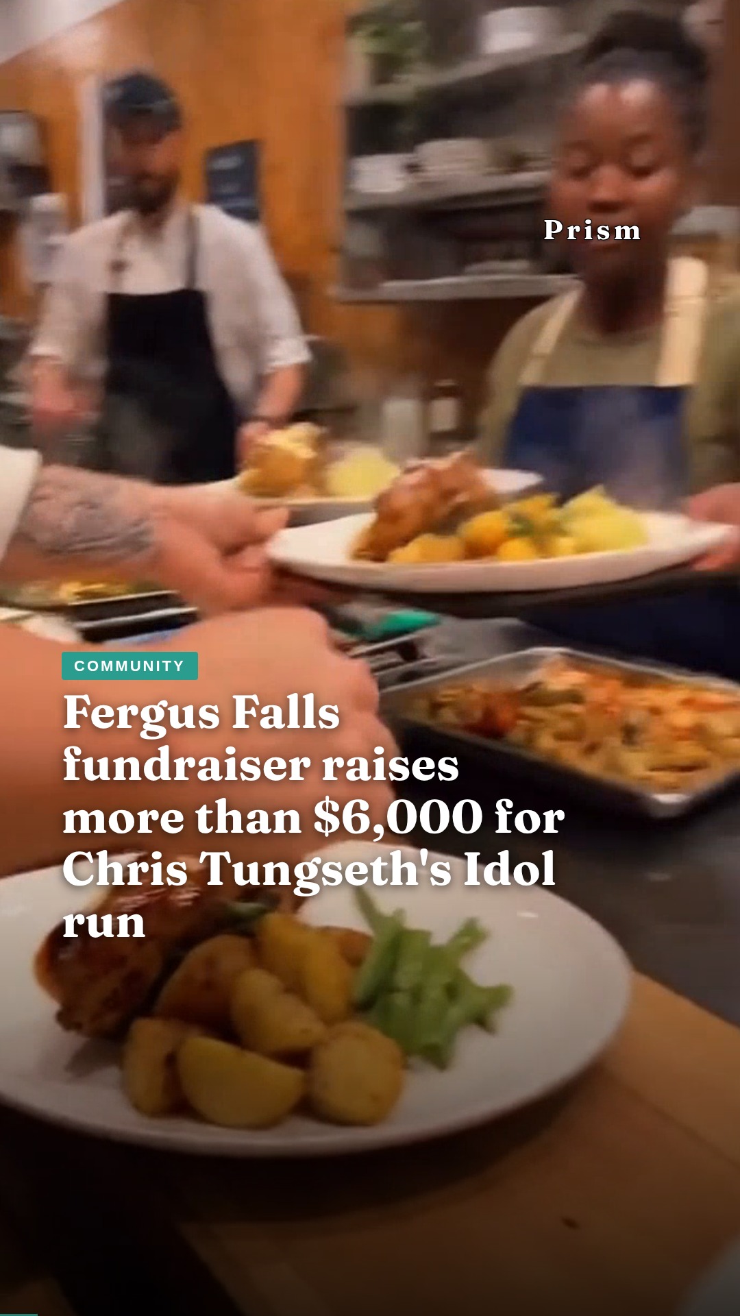 Fergus Falls fundraiser raises more than $6,000 for Chris Tungseth's Idol run