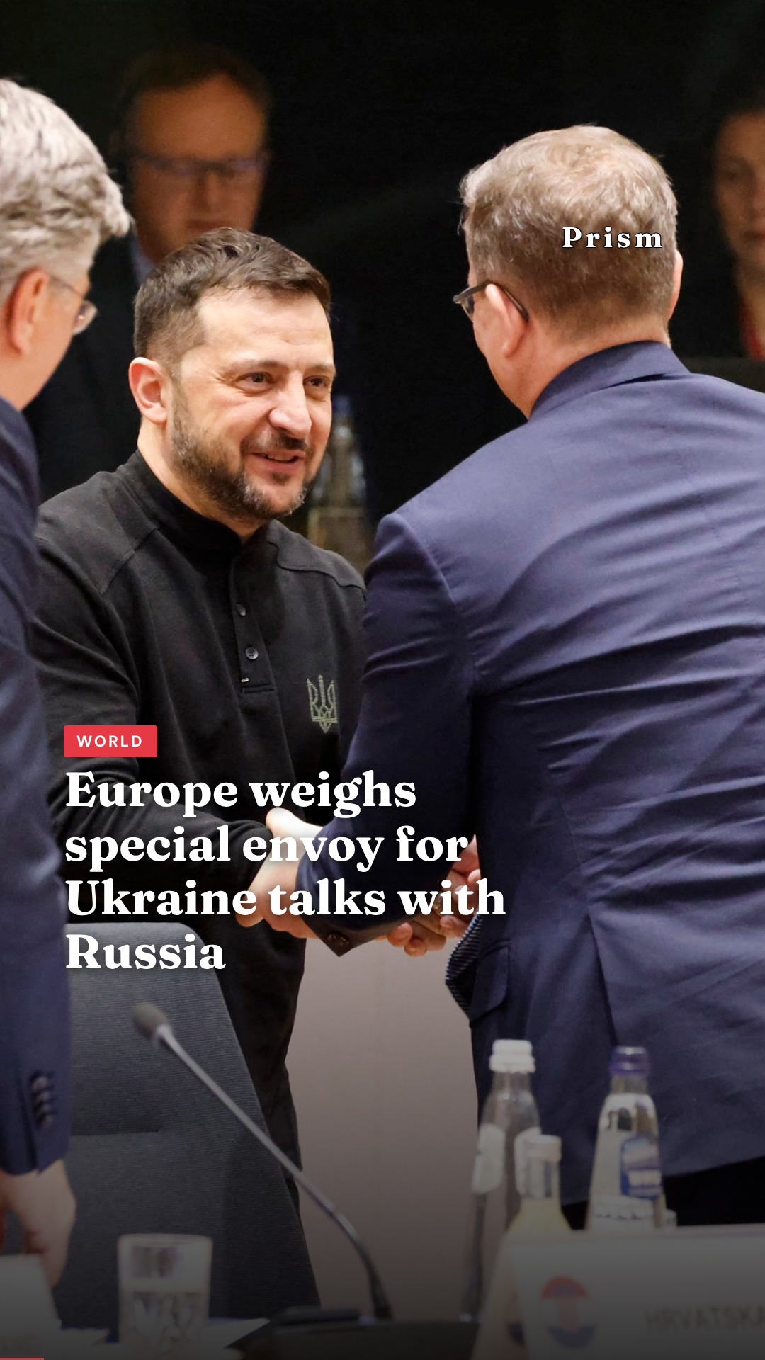 Europe weighs special envoy for Ukraine talks with Russia