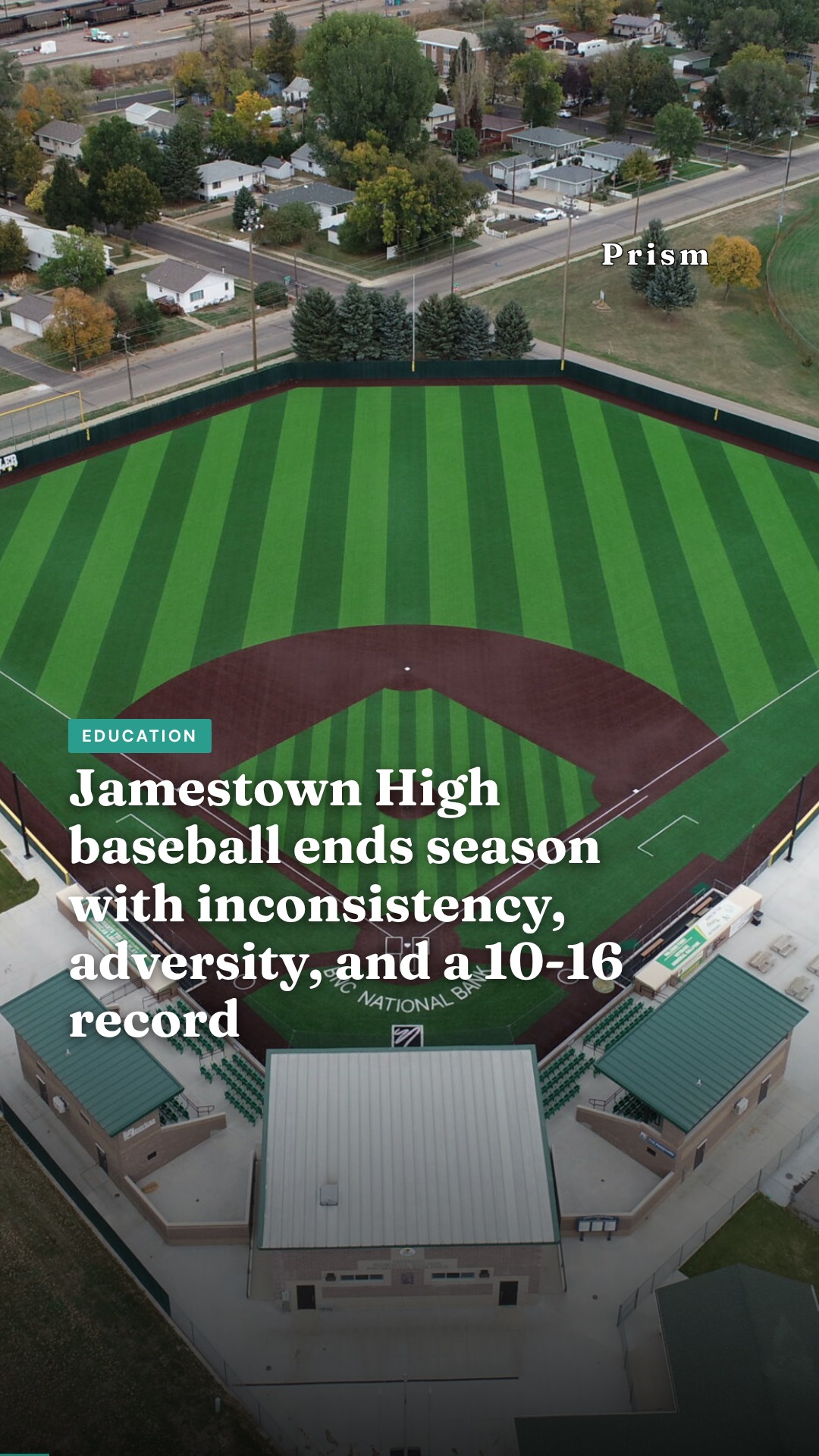 Jamestown High baseball ends season with inconsistency, adversity, and a 10-16 record