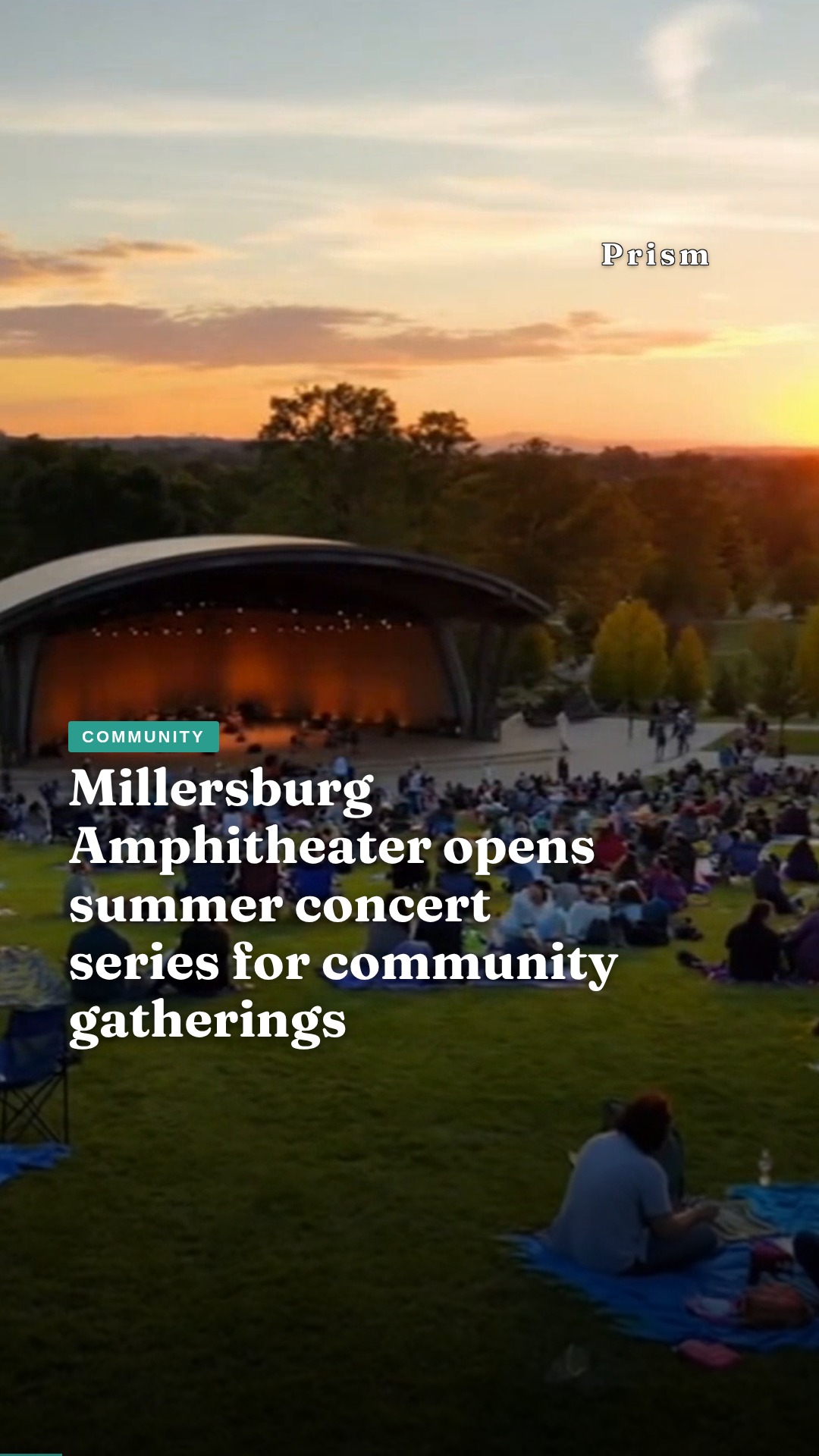 Millersburg Amphitheater opens summer concert series for community gatherings