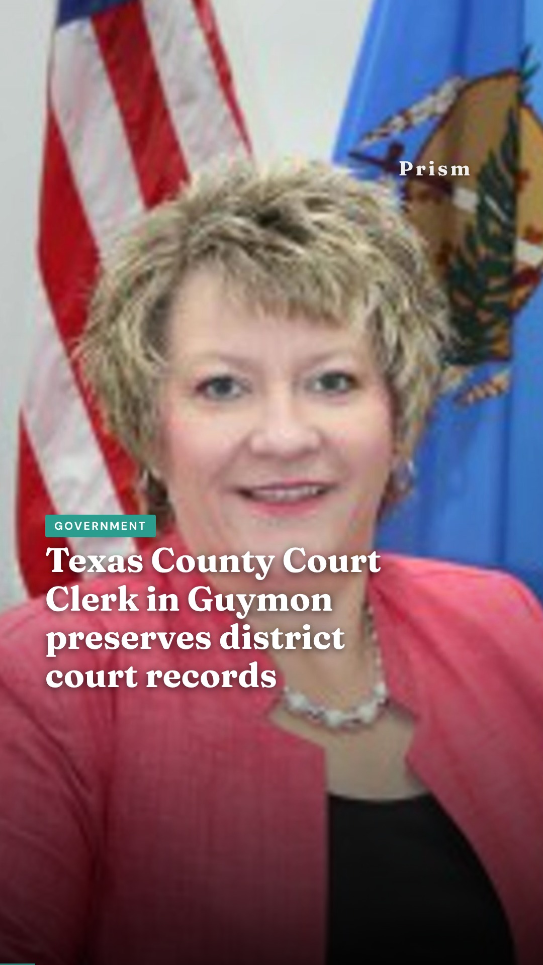 Texas County Court Clerk in Guymon preserves district court records