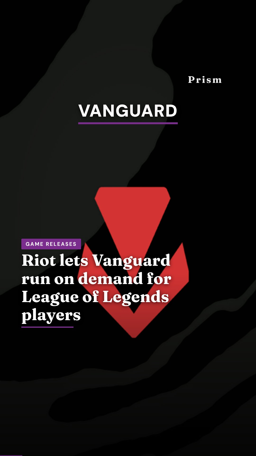 Riot lets Vanguard run on demand for League of Legends players
