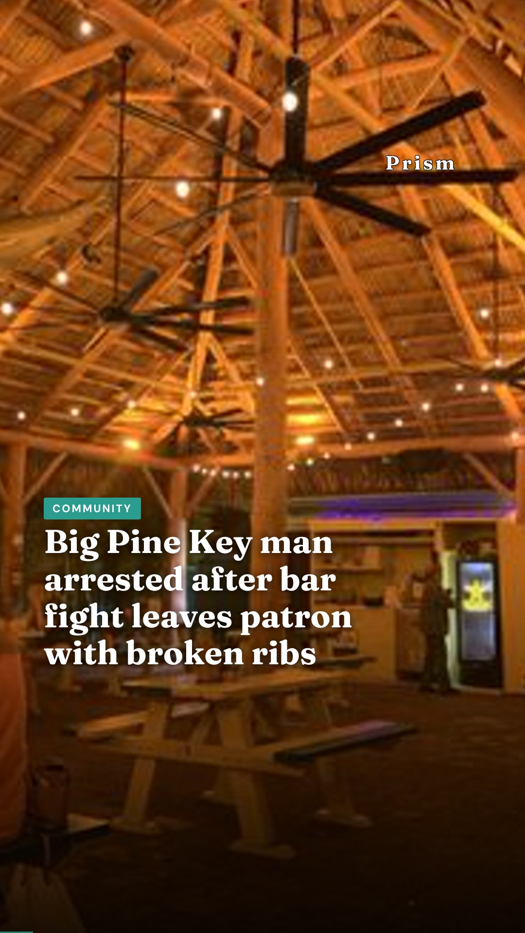 Big Pine Key man arrested after bar fight leaves patron with broken ribs