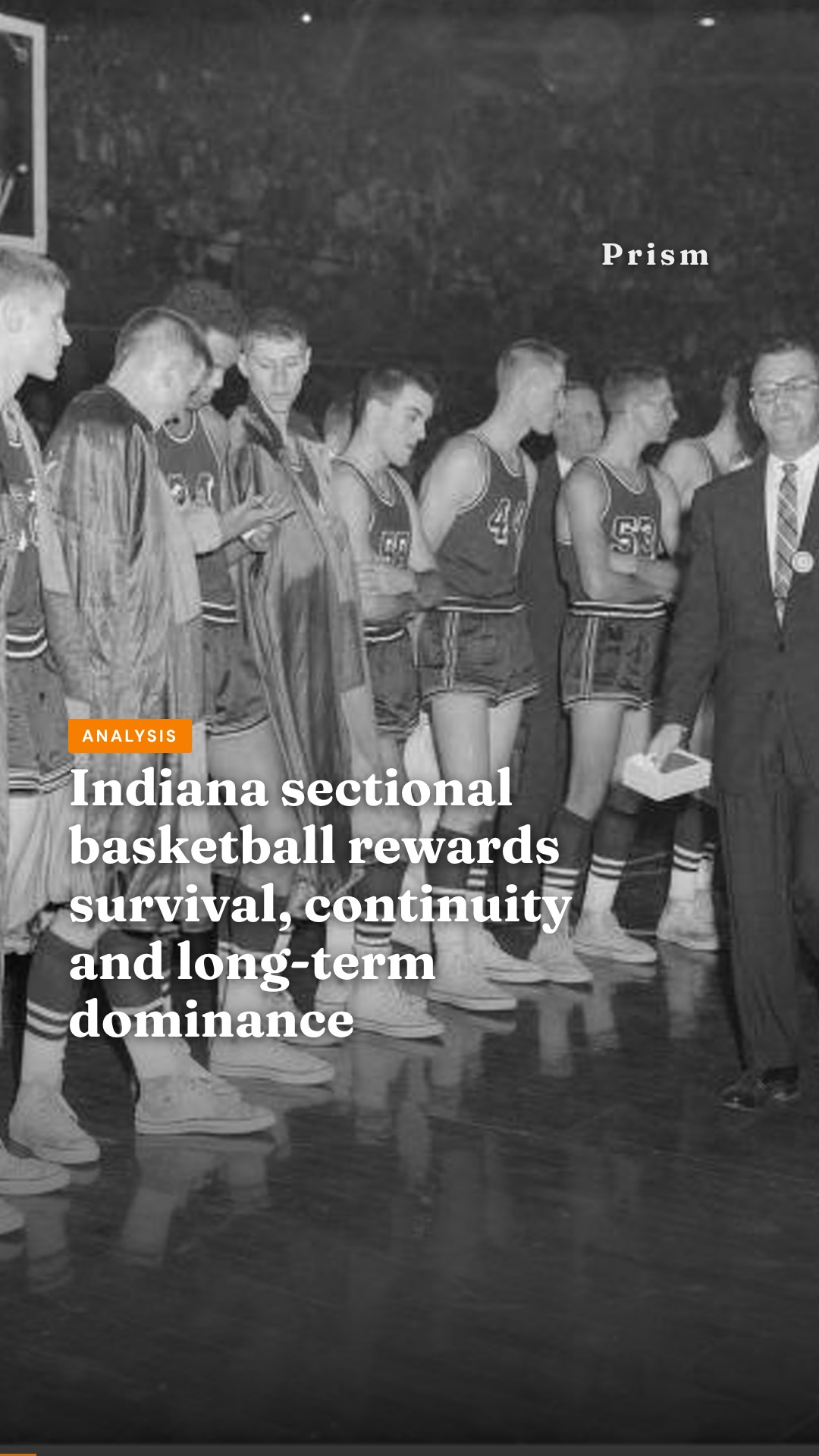 Indiana sectional basketball rewards survival, continuity and long-term dominance