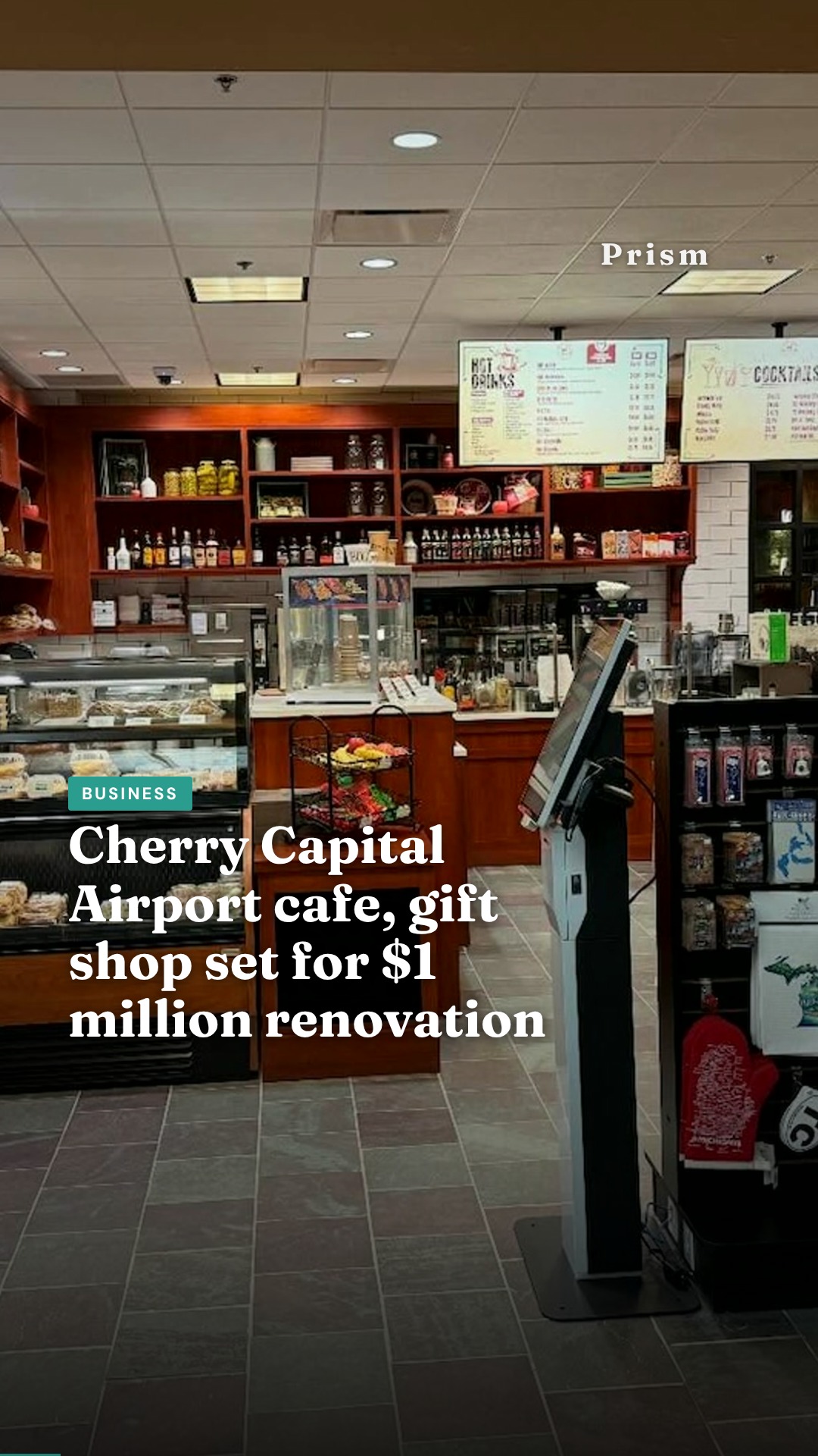 Cherry Capital Airport cafe, gift shop set for $1 million renovation
