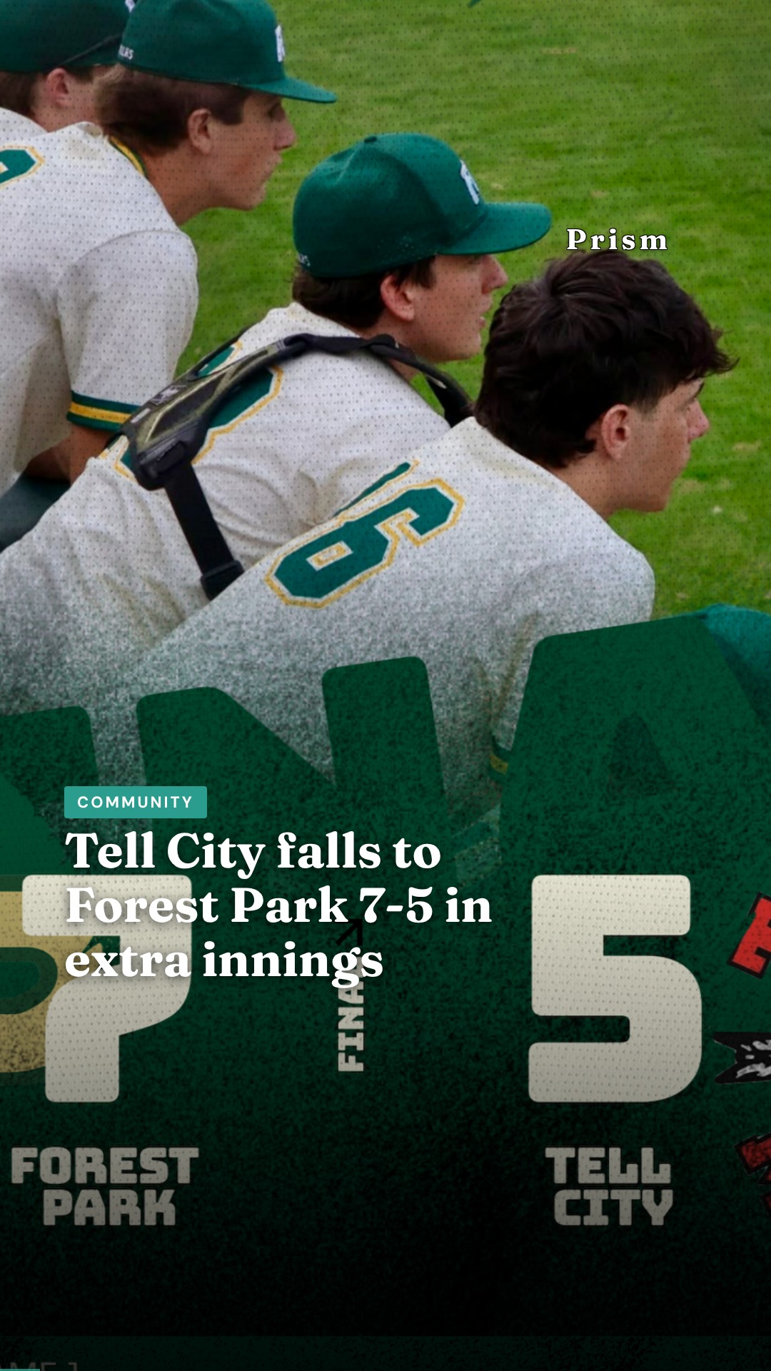 Tell City falls to Forest Park 7-5 in extra innings
