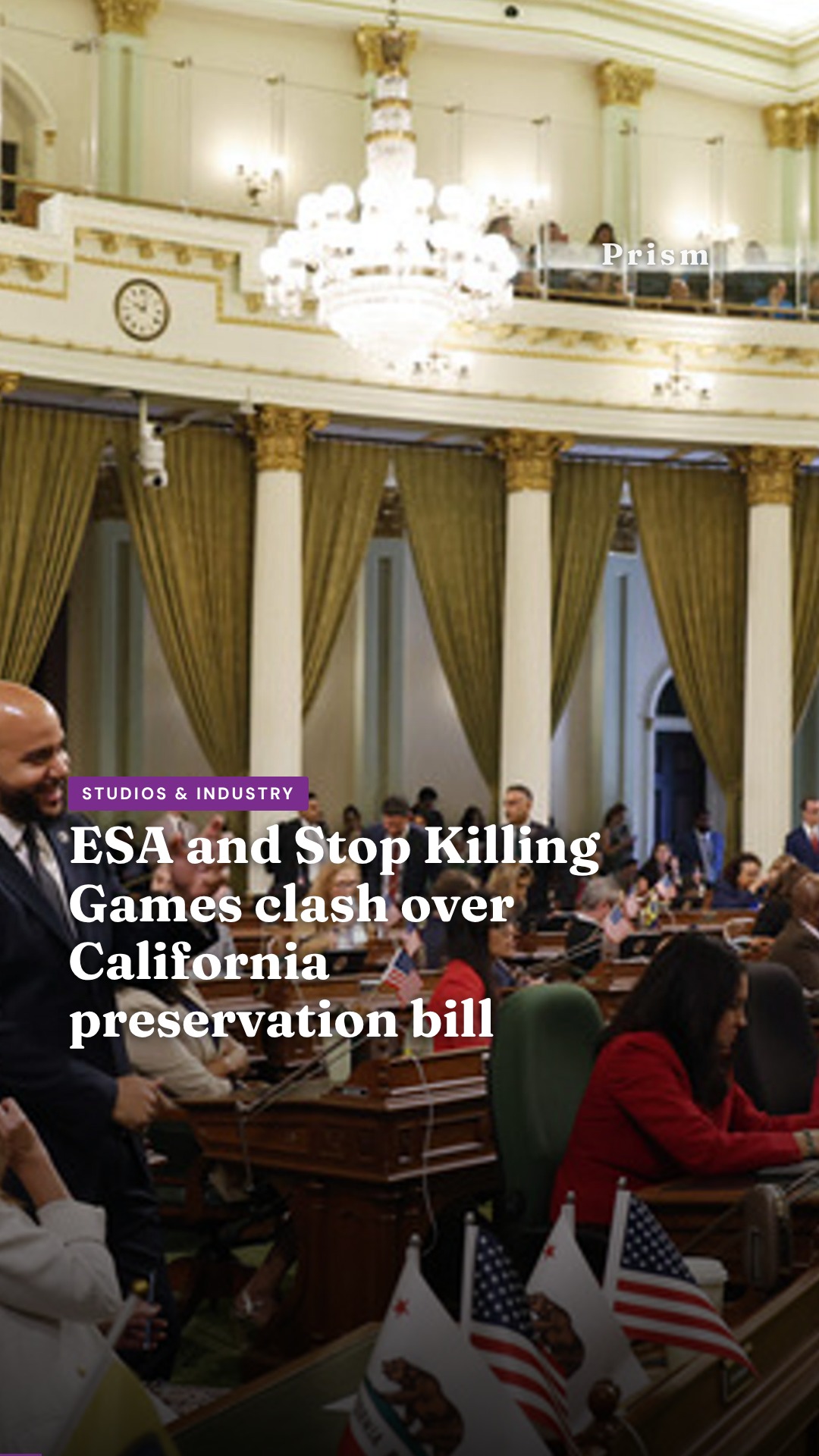 ESA and Stop Killing Games clash over California preservation bill