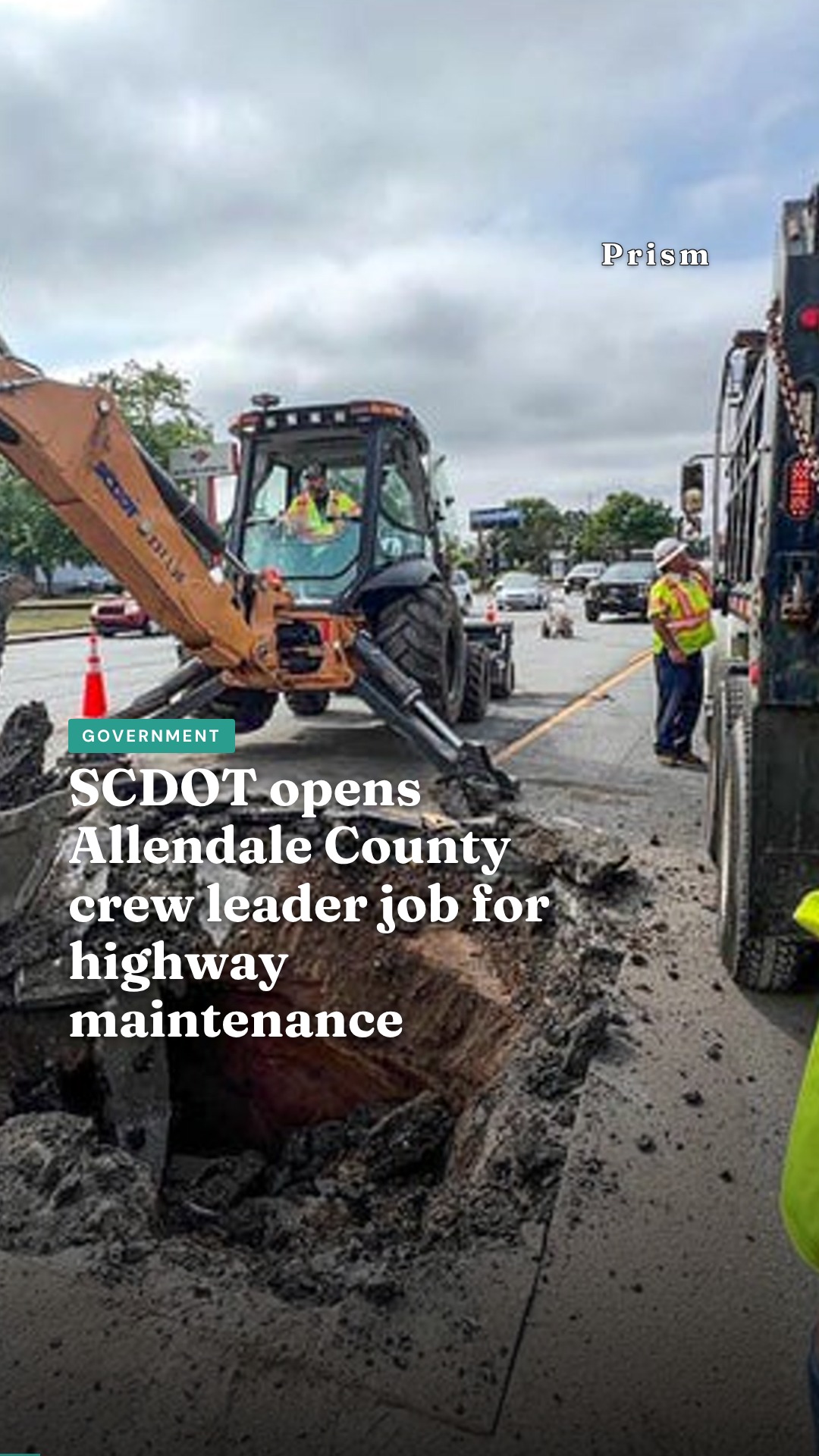 SCDOT opens Allendale County crew leader job for highway maintenance