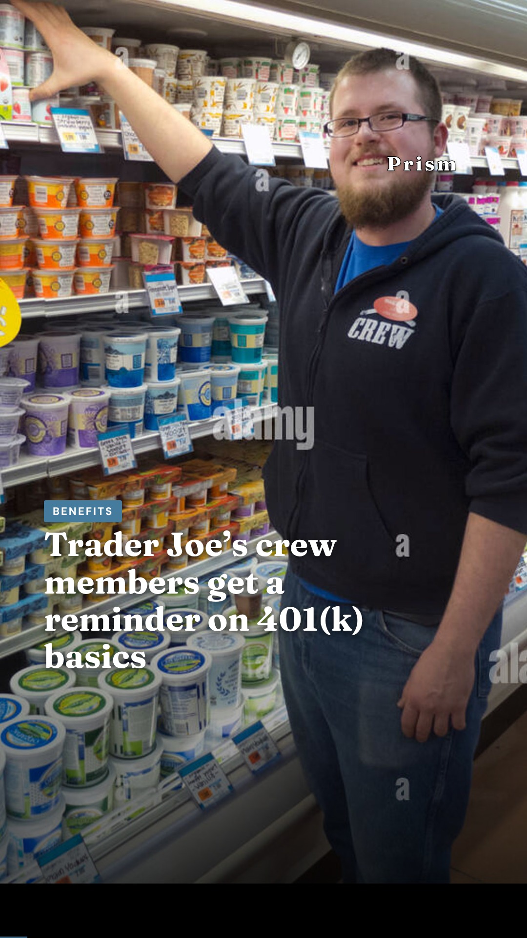 Trader Joe’s crew members get a reminder on 401(k) basics