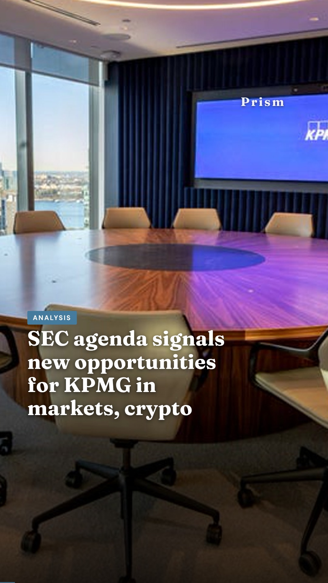 SEC agenda signals new opportunities for KPMG in markets, crypto