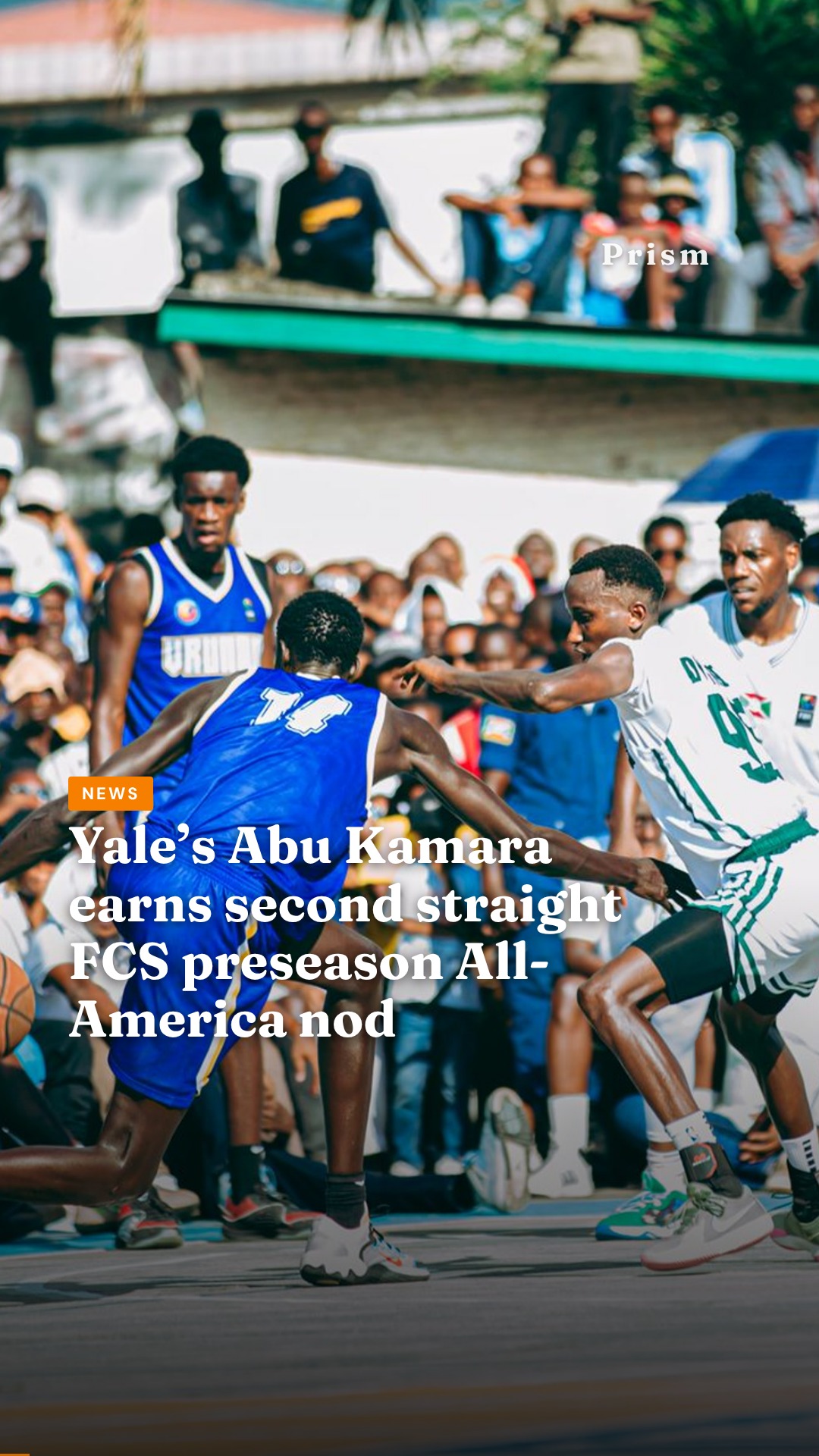 Yale’s Abu Kamara earns second straight FCS preseason All-America nod