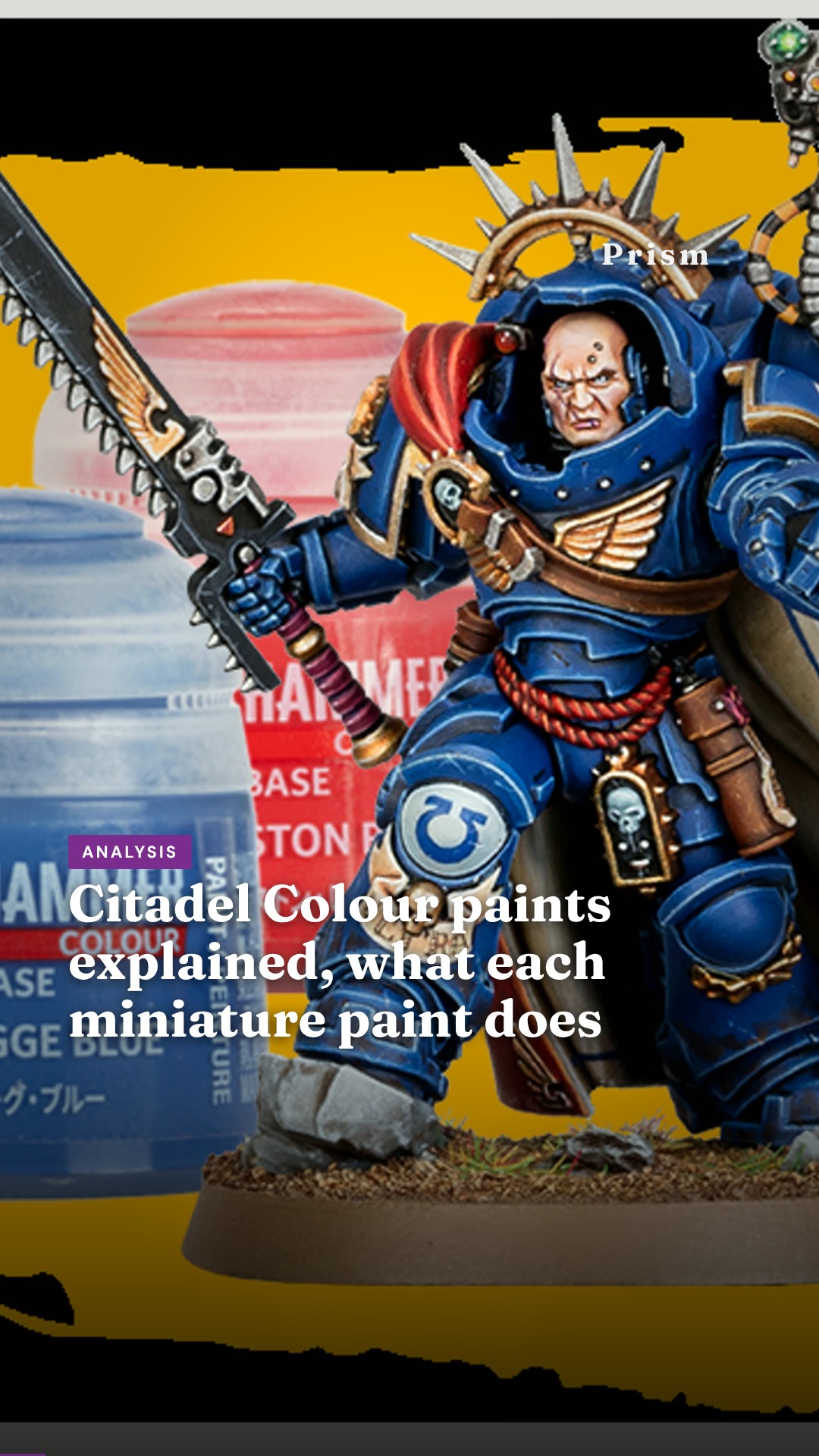 Citadel Colour paints explained, what each miniature paint does